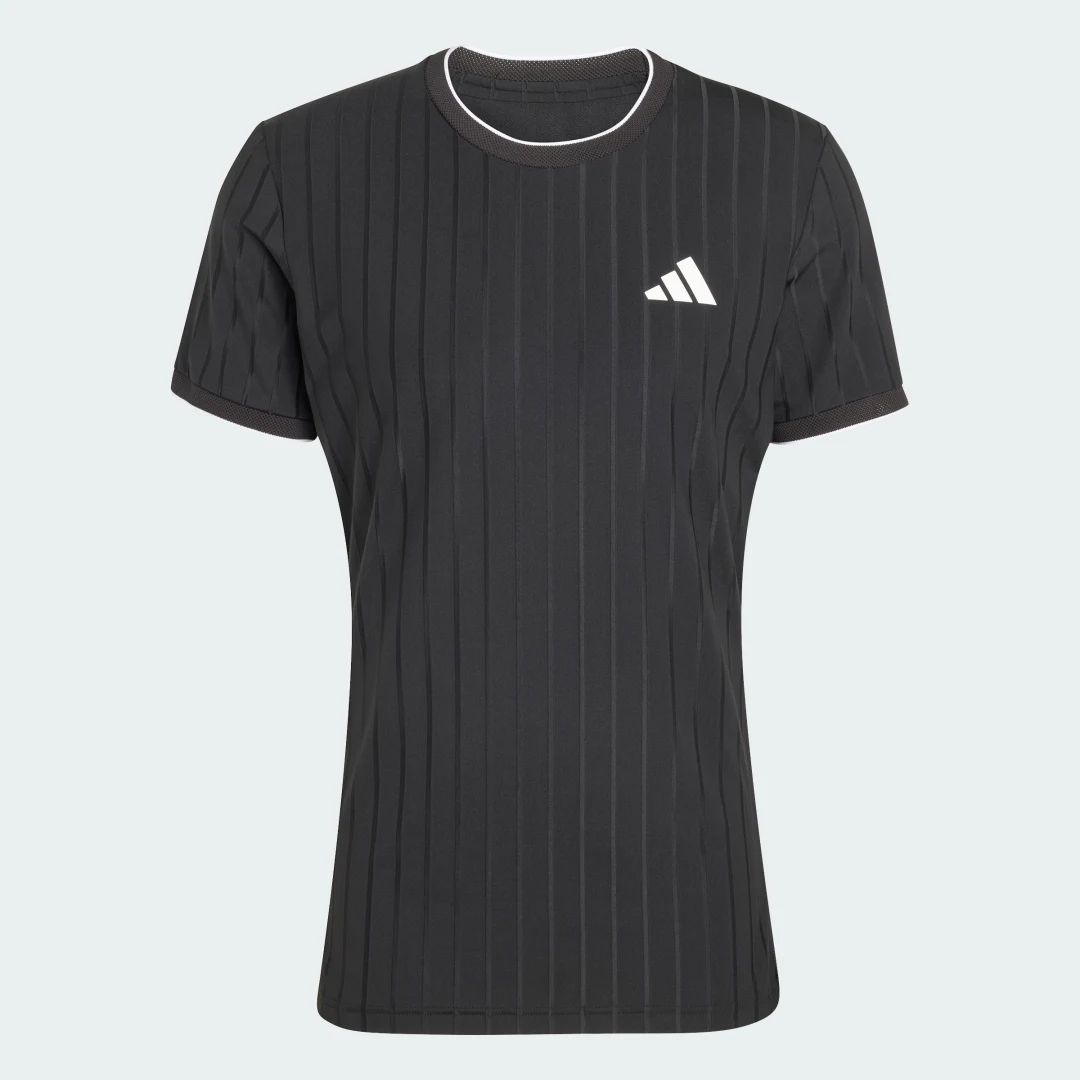 Detalle de Camiseta de tenis Climacool Freelift Pro (Negro) – Adidas