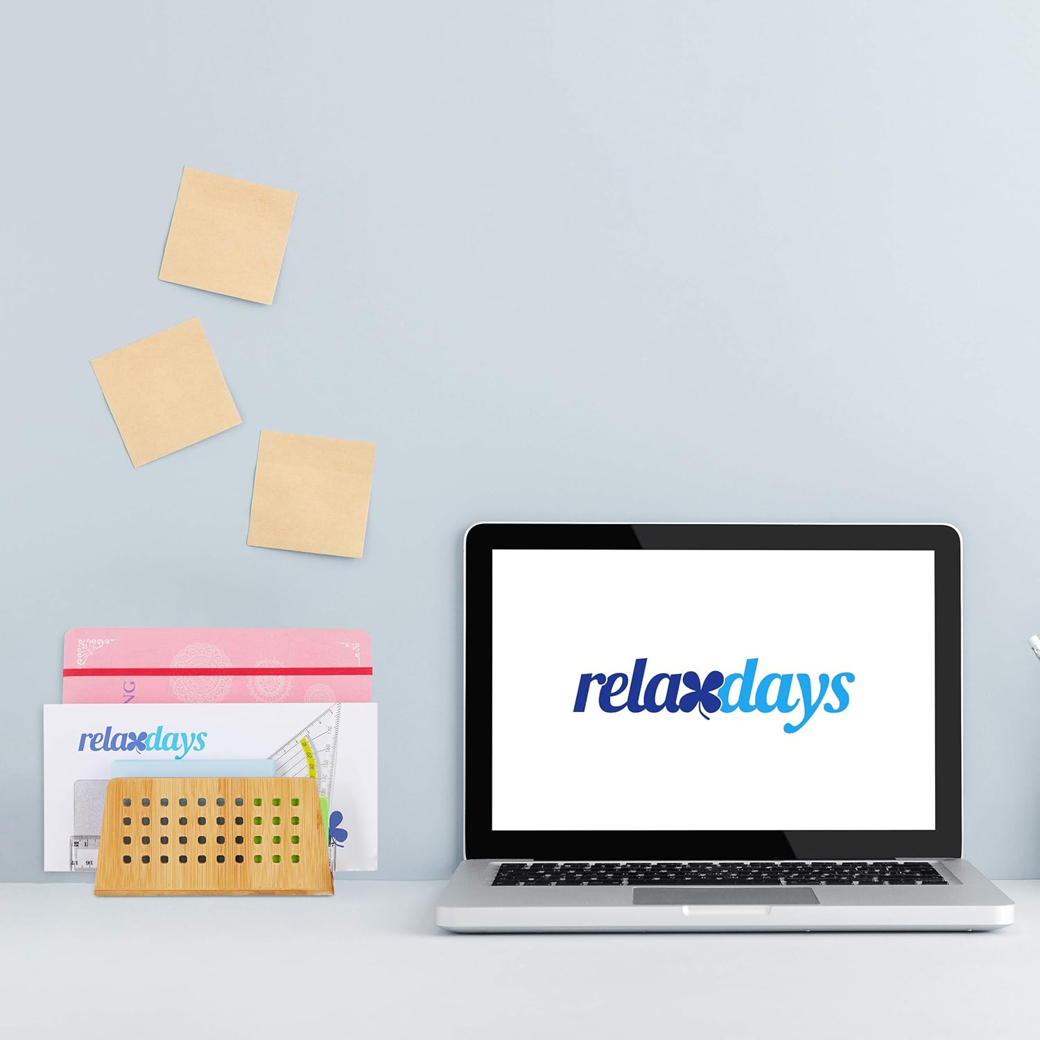 Thumbnail 2 de Relaxdays Porte-documents en bambou