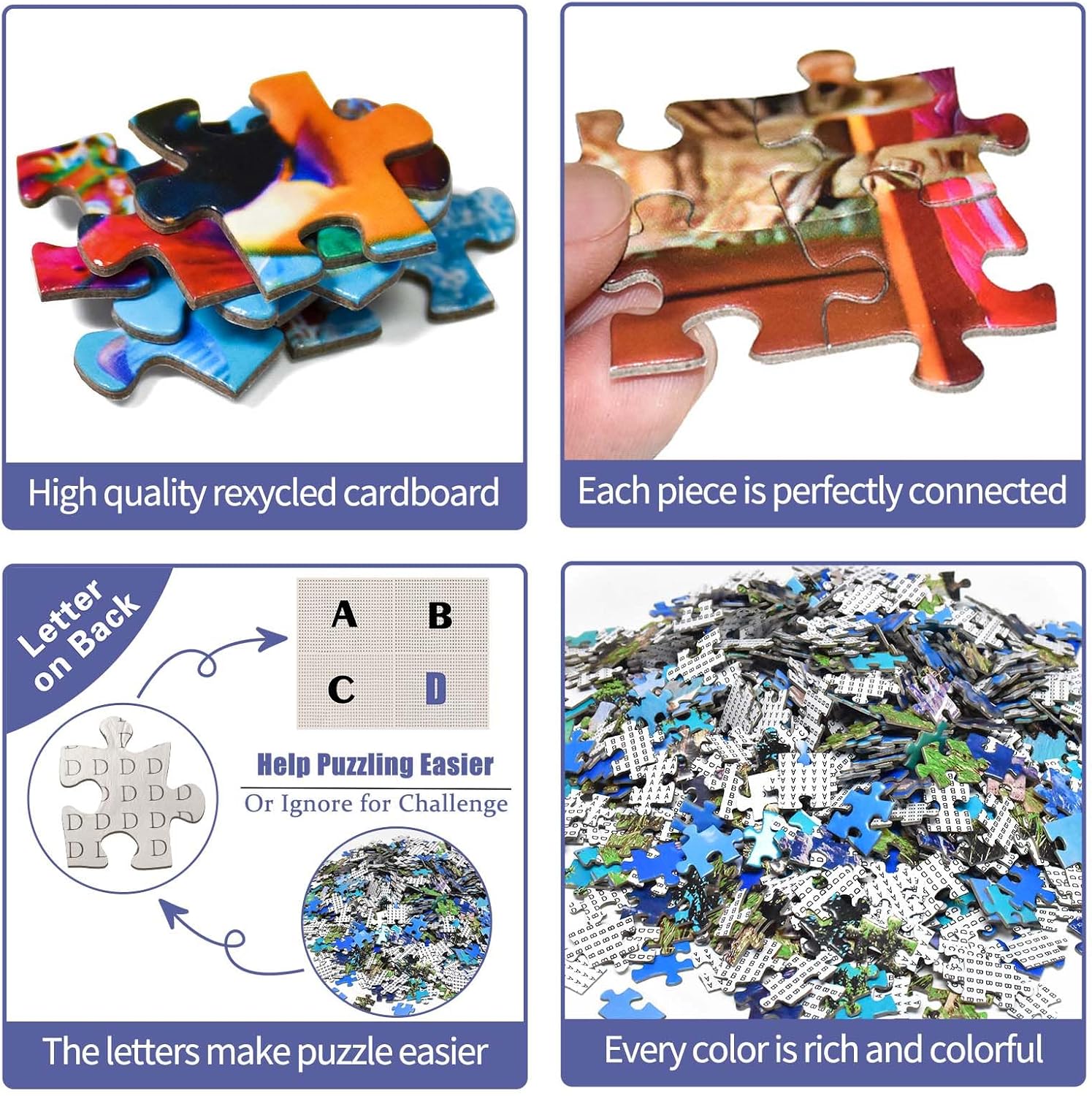 Detalle 2 de Puzzle 1000 Teile zur magischen Welt