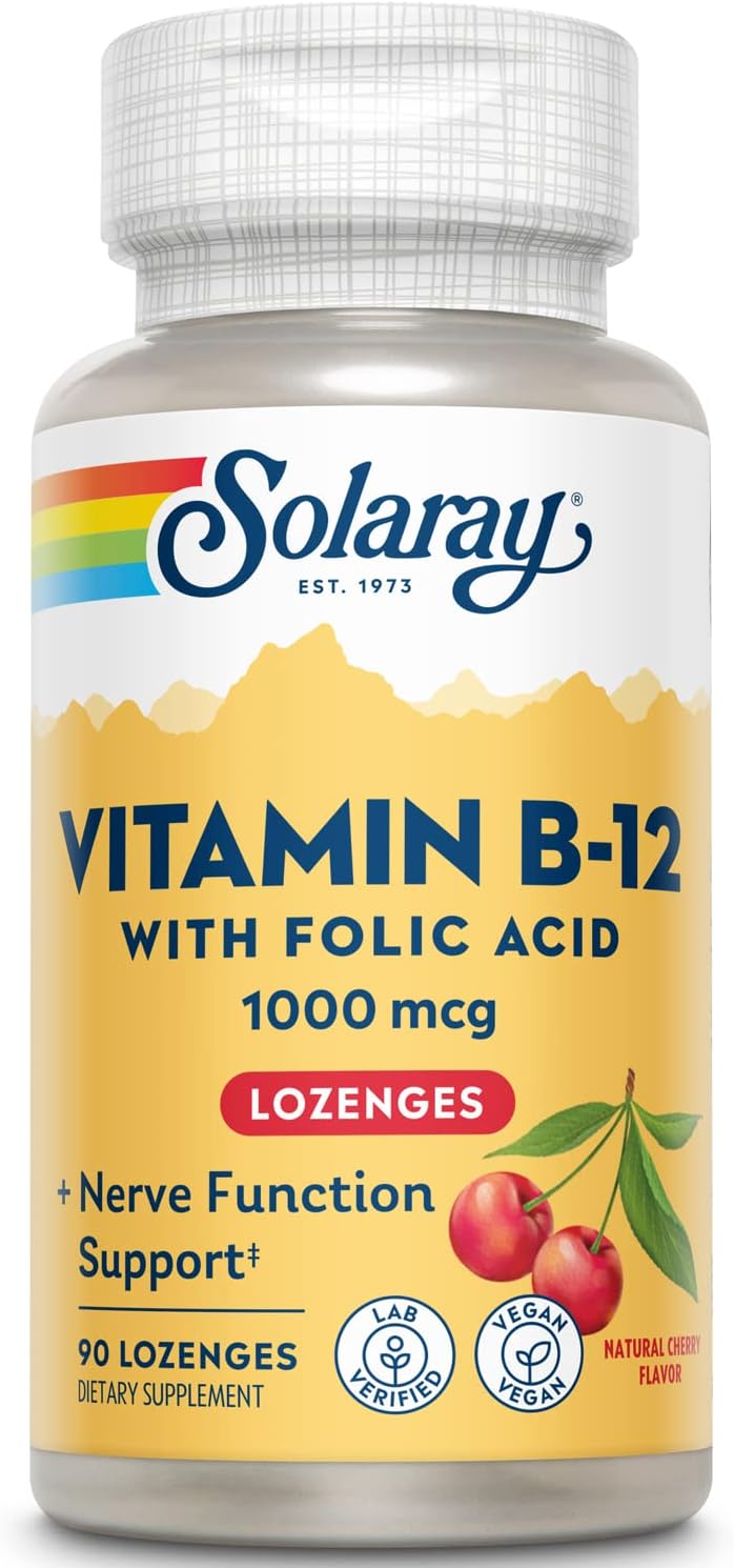 Detalle de SOLARAY Vitamin B-12 1000Mcg 90 unidades 🍒