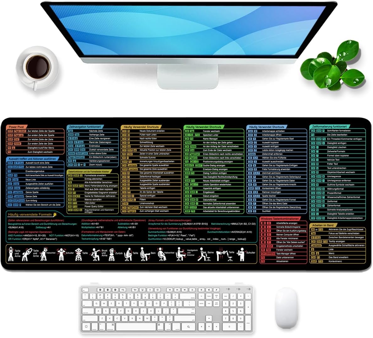 Excel Mauspad 80x30 cm 🖱