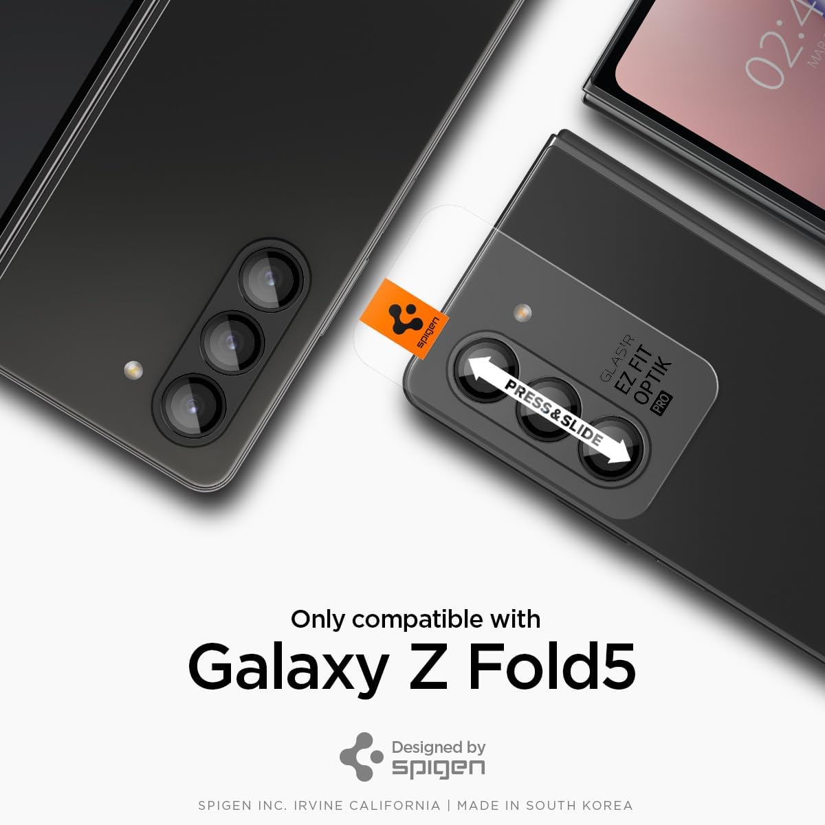 Thumbnail 1 de Spigen Glas.tR EZ Fit Pro Protector Cámara Samsung Z Fold 5