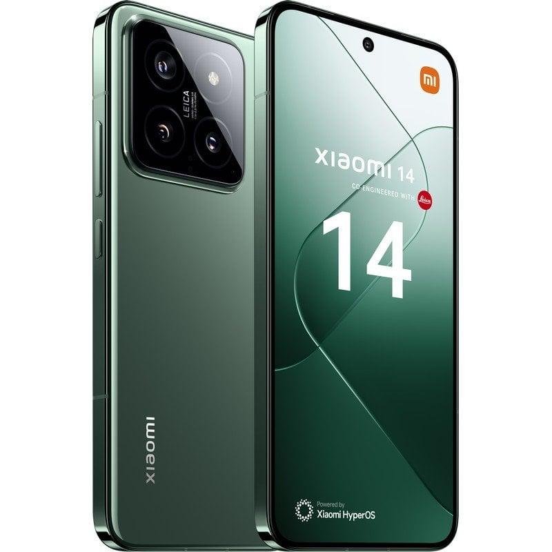Detalle 2 de Xiaomi 14 5G 12GB 512GB Verde Jade – Fotografía móvil de élite en un solo dispositivo