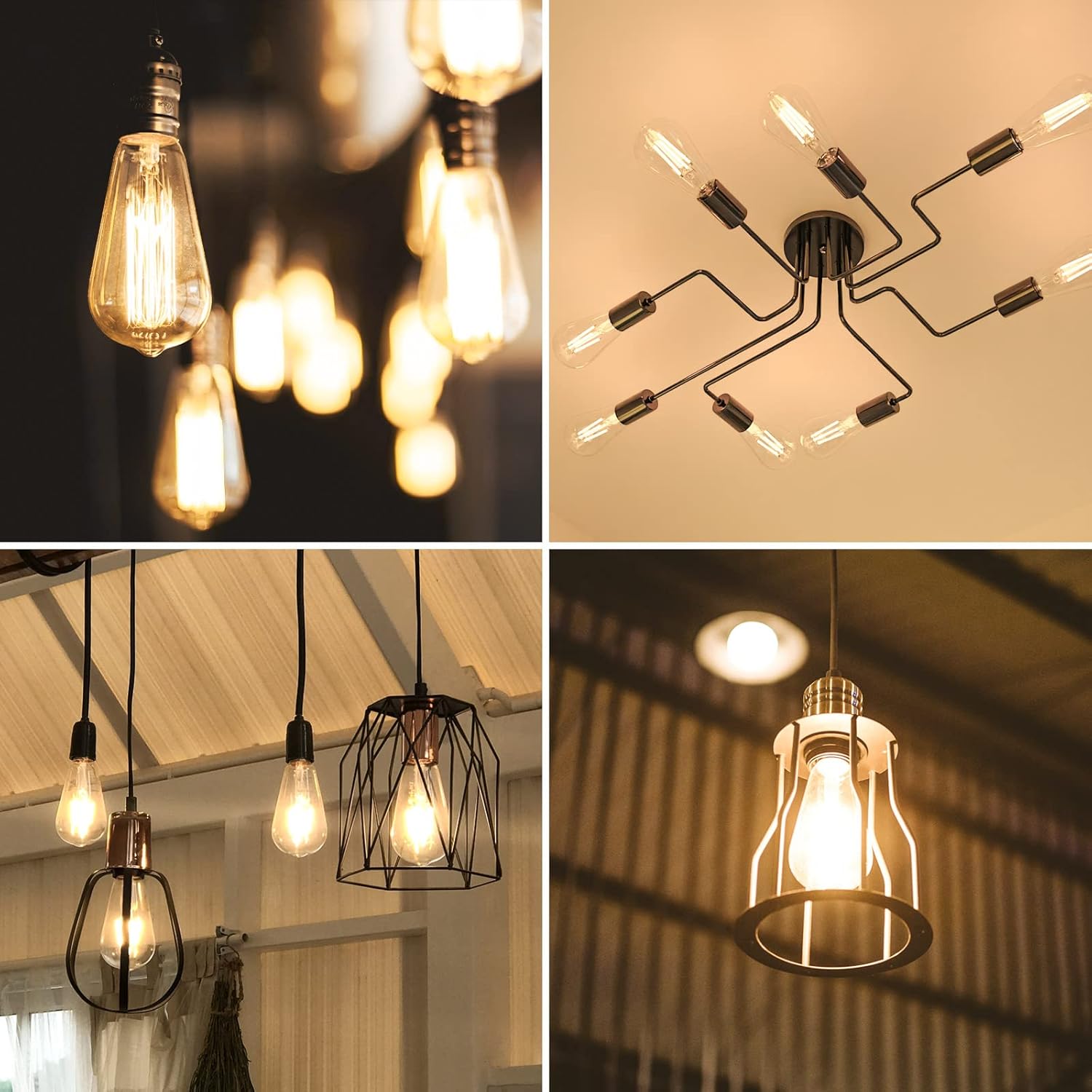 Thumbnail 6 de Lepro LED E27 Vintage Bulb 4W
