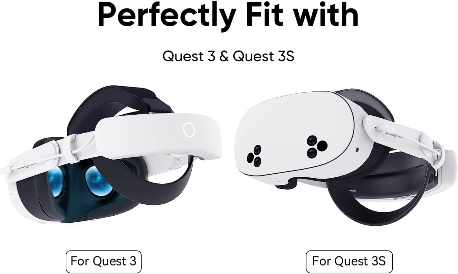 Thumbnail 1 de Sonicgrace S3 Pro Akku-Headstrap für Meta Quest 3 / 3S – magnetisches Akkupack & verstellbarer Komfort