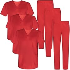 MISEMIYA MZ-3-817-8312 3er-Pack medizinische Uniformen