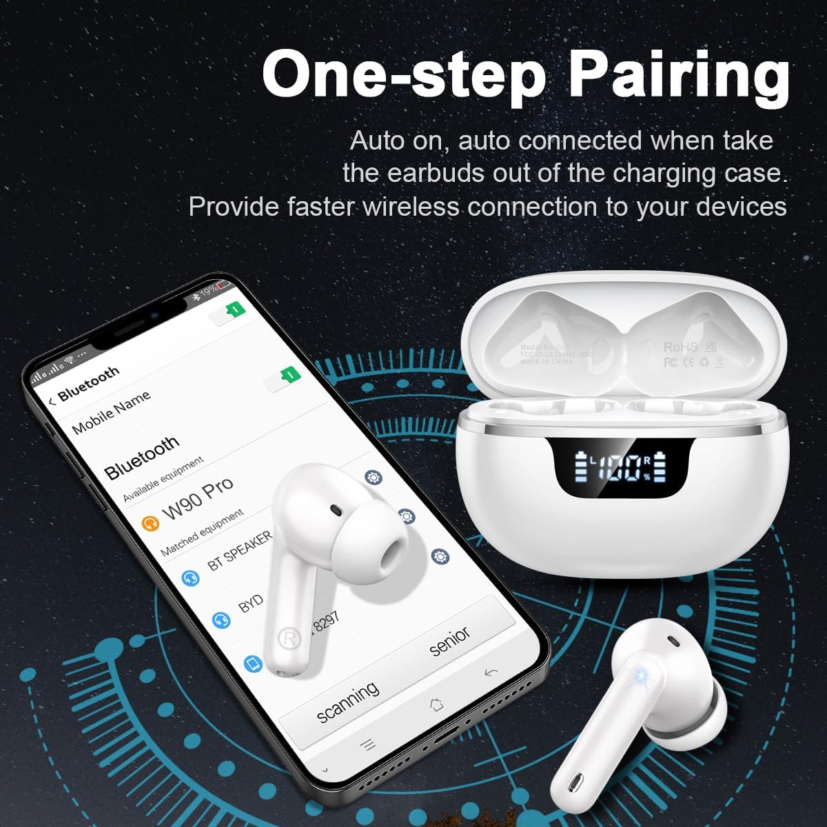 Detalle de Donerton 2026 Wireless Earbuds review: solid everyday wireless comfort with strong battery life
