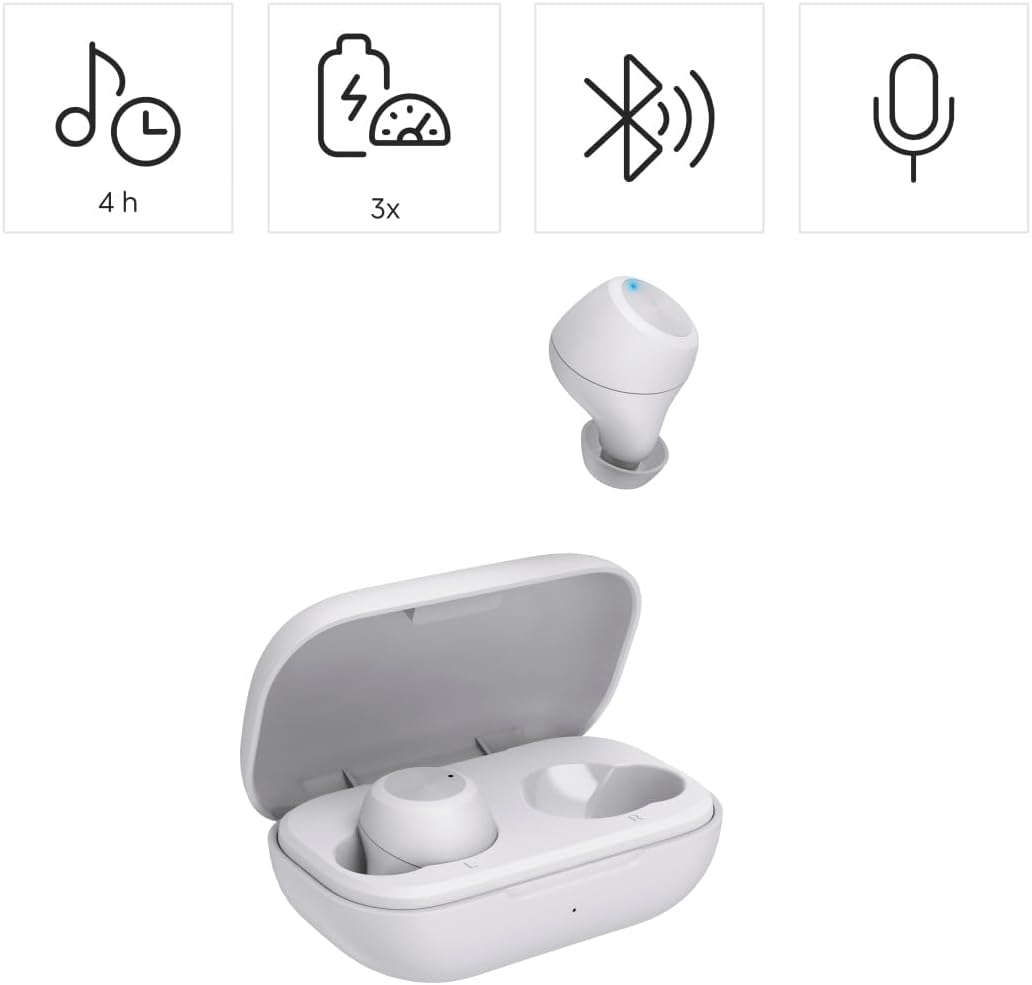 Thumbnail 1 de Hama Bluetooth In-Ear Kopfhörer (Spirit Chop II) – TWS mit 3 Equalizer-Modi, Mikrofon, Touch & IPX4