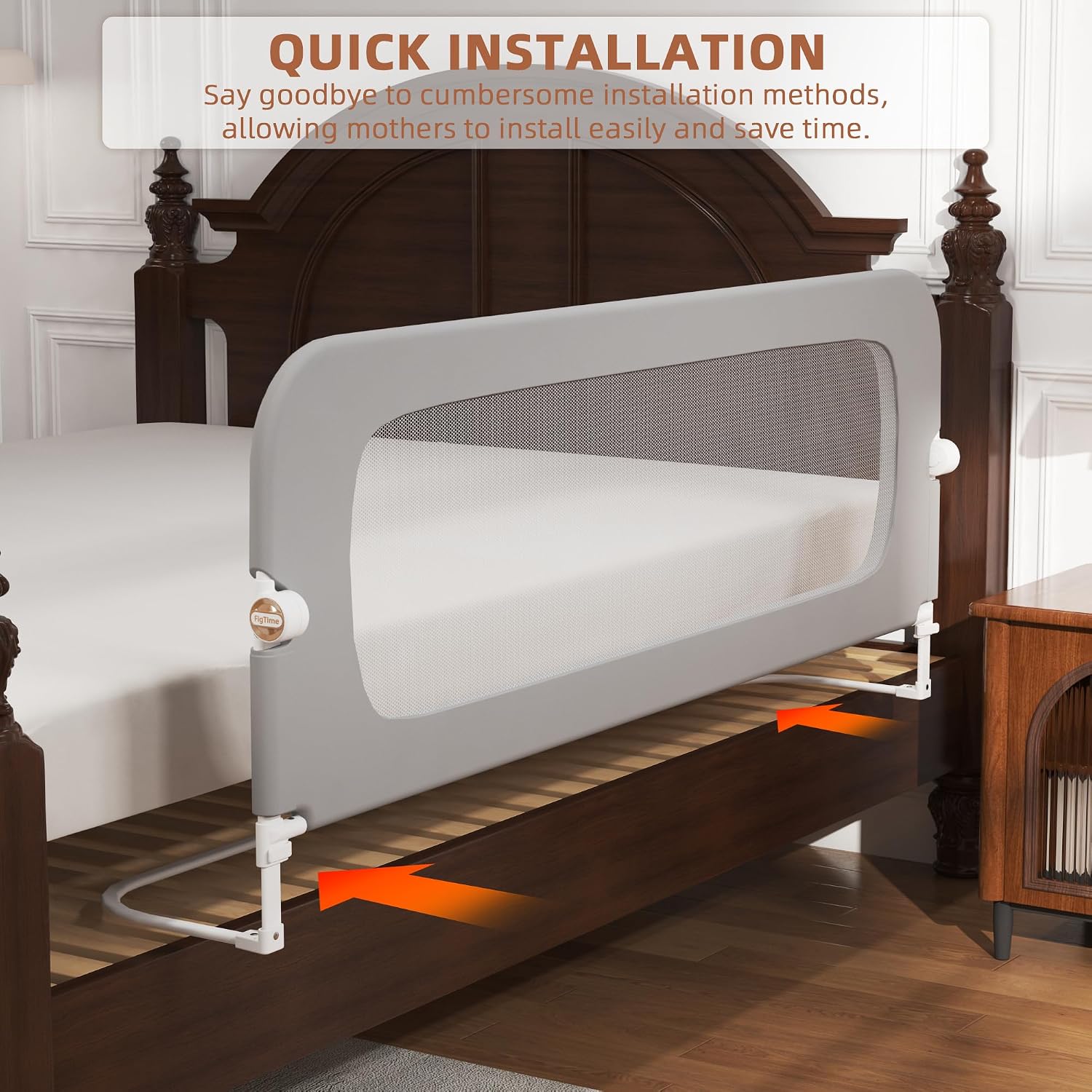 Detalle 1 de FigTime 59IN Bed Rail