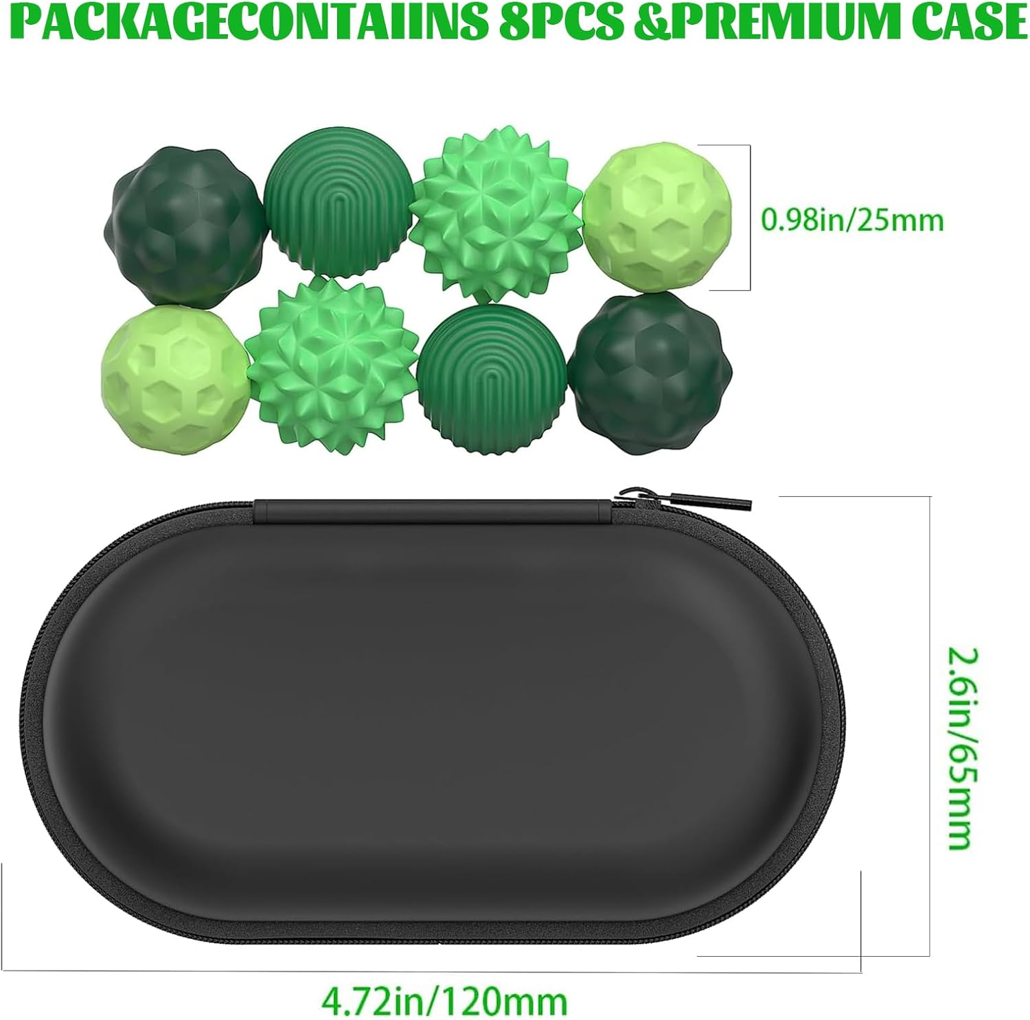 Detalle 2 de 8 Stück Magnetische Fidget Toys Magnetkugeln Silikon