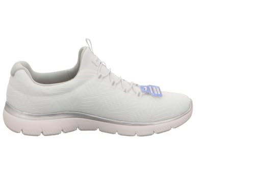 Thumbnail 3 de Skechers Summits Artistry Chic para mujer (White Mesh/Silver & Gray), talla 37.5 EU