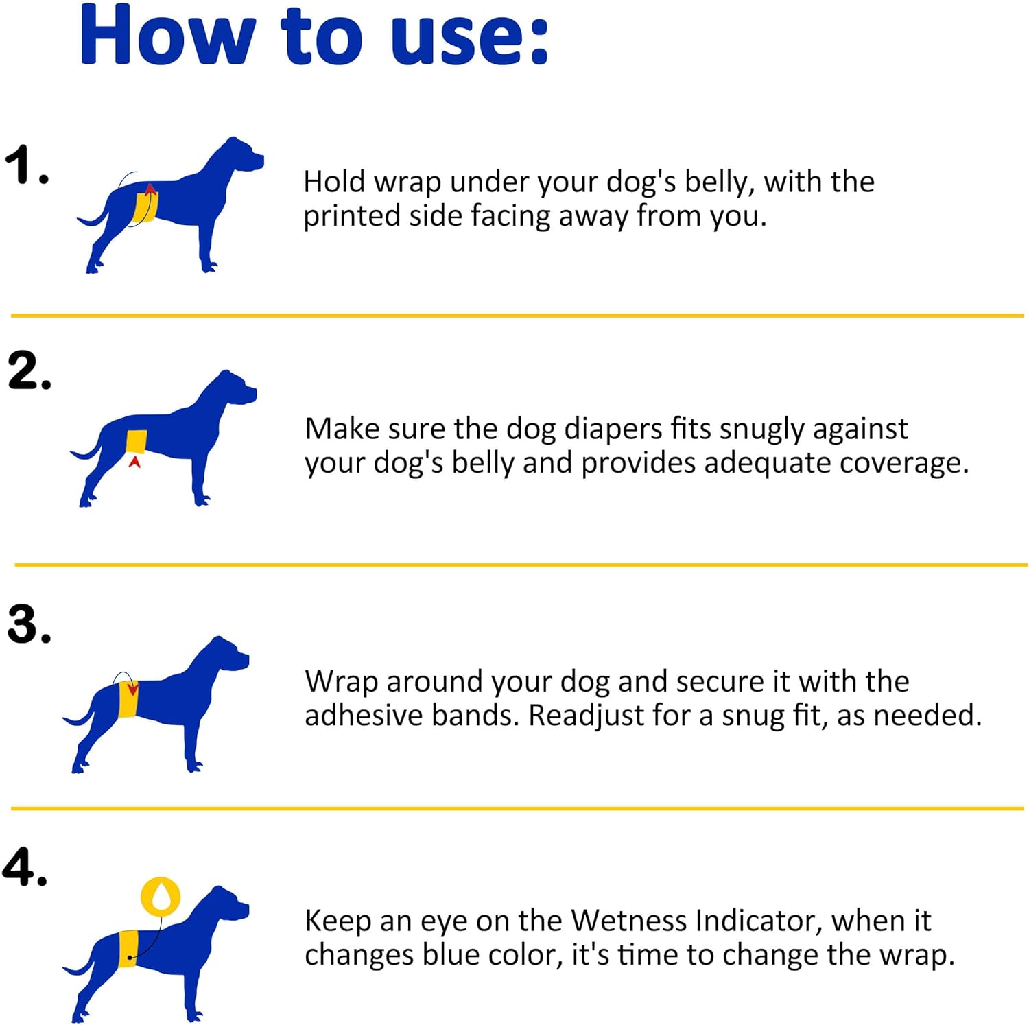 Thumbnail 4 de Dono Pannolini cane maschio 48 pz