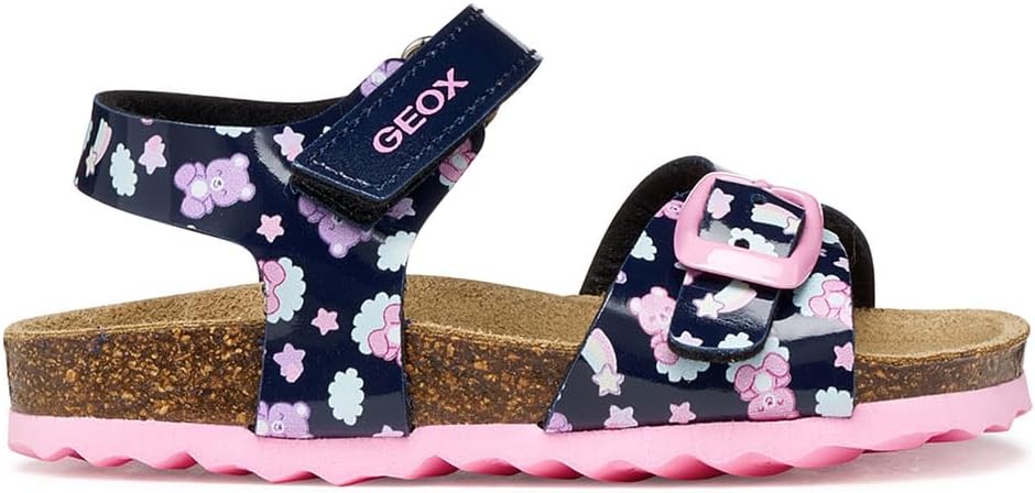 Detalle de Geox Baby - Mädchen B Chalki GirlSandal: Atmungsaktive Sandale für kleine Füße
