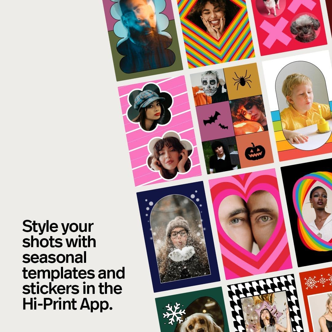 Thumbnail 5 de Polaroid Hi-Print 2. Generation Bluetooth-Drucker für 2x3 Pocket-Fotos (Dye-Sub) – Weiß