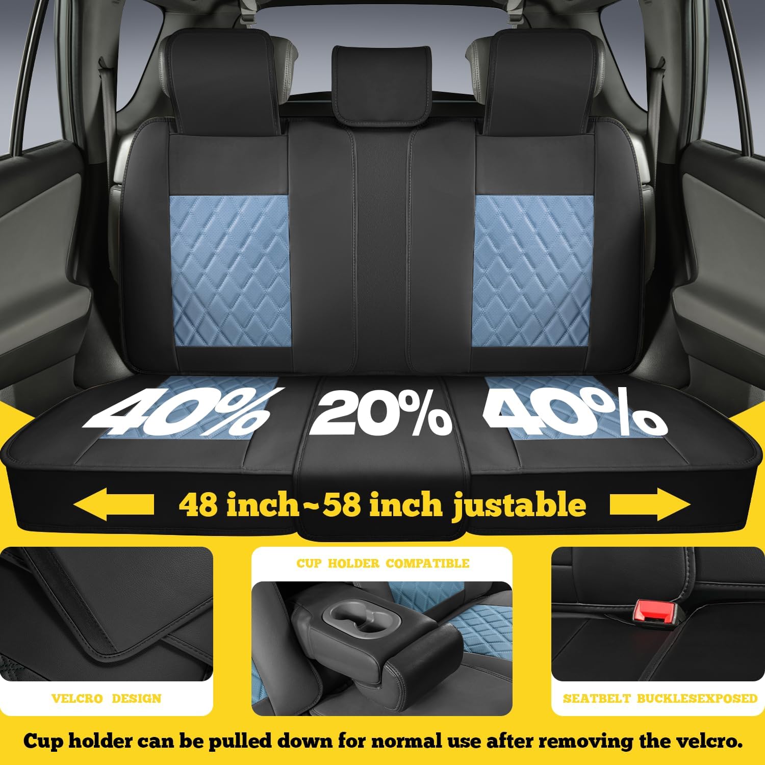 Detalle 2 de LINGVIDO Premium Nappa Leather Seat Covers 1️⃣💺