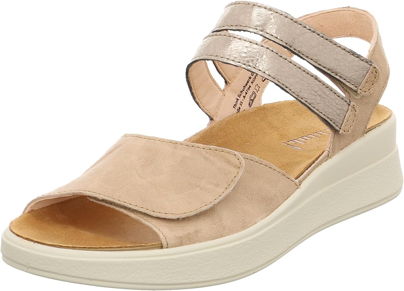 Thumbnail 6 de Think! Meggie Lederfutter SandaleFemme — Sandale féminine à doublure cuir et semelle flexible
