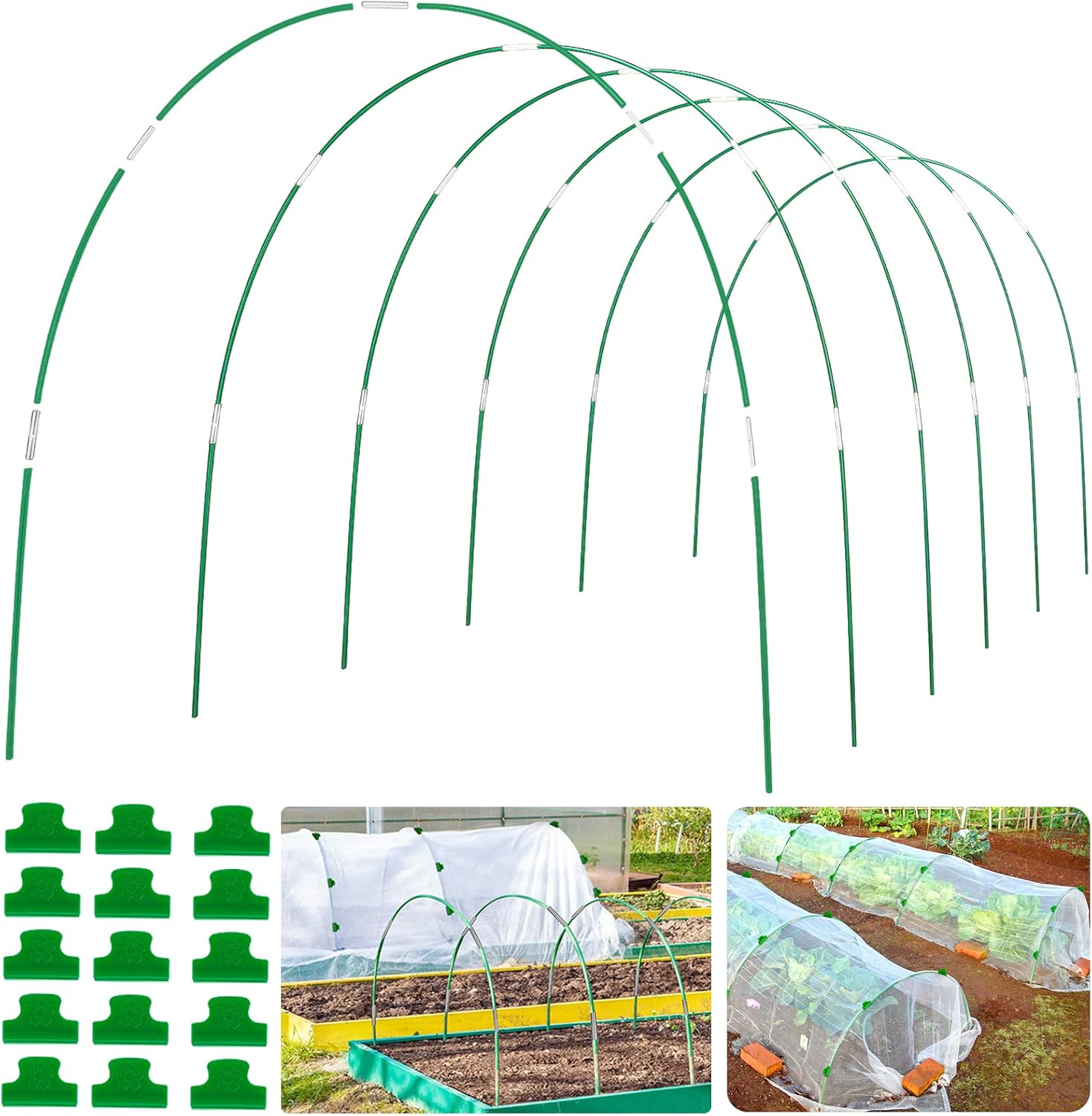 Detalle de Garden hoops for raised beds, 2.4m