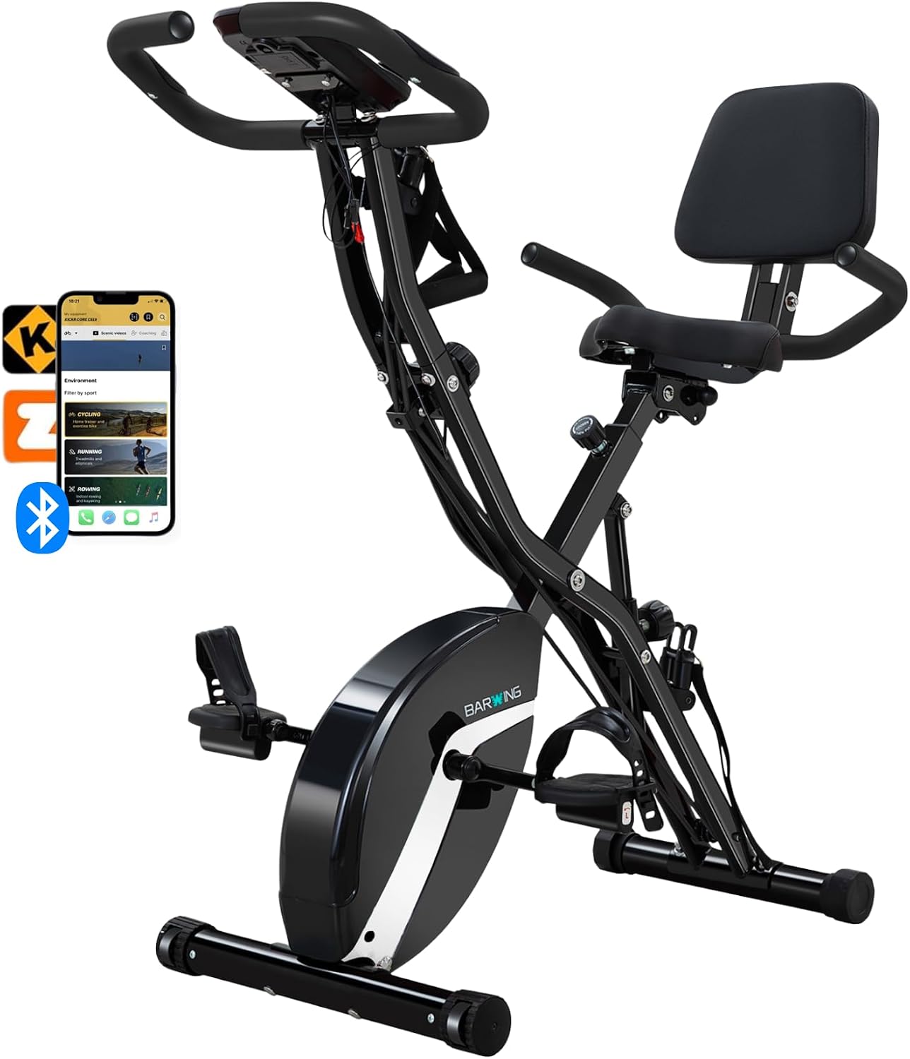 Detalle de BARWING Stationary Exercise Bike 350 lb