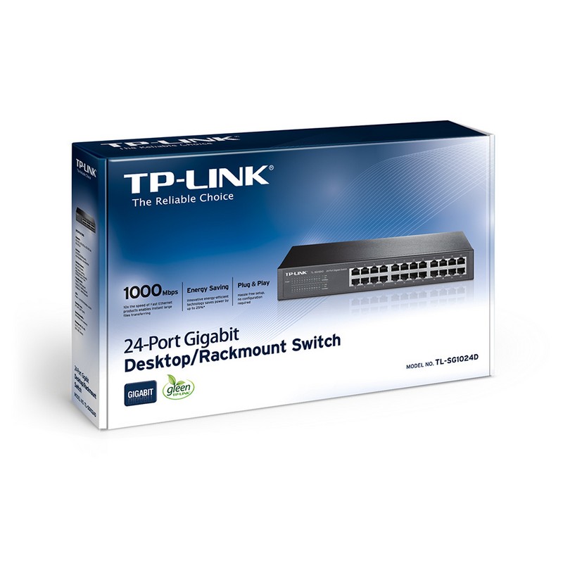 Detalle 2 de TP-Link 24-Port Gigabit Switch No administrado 📡
