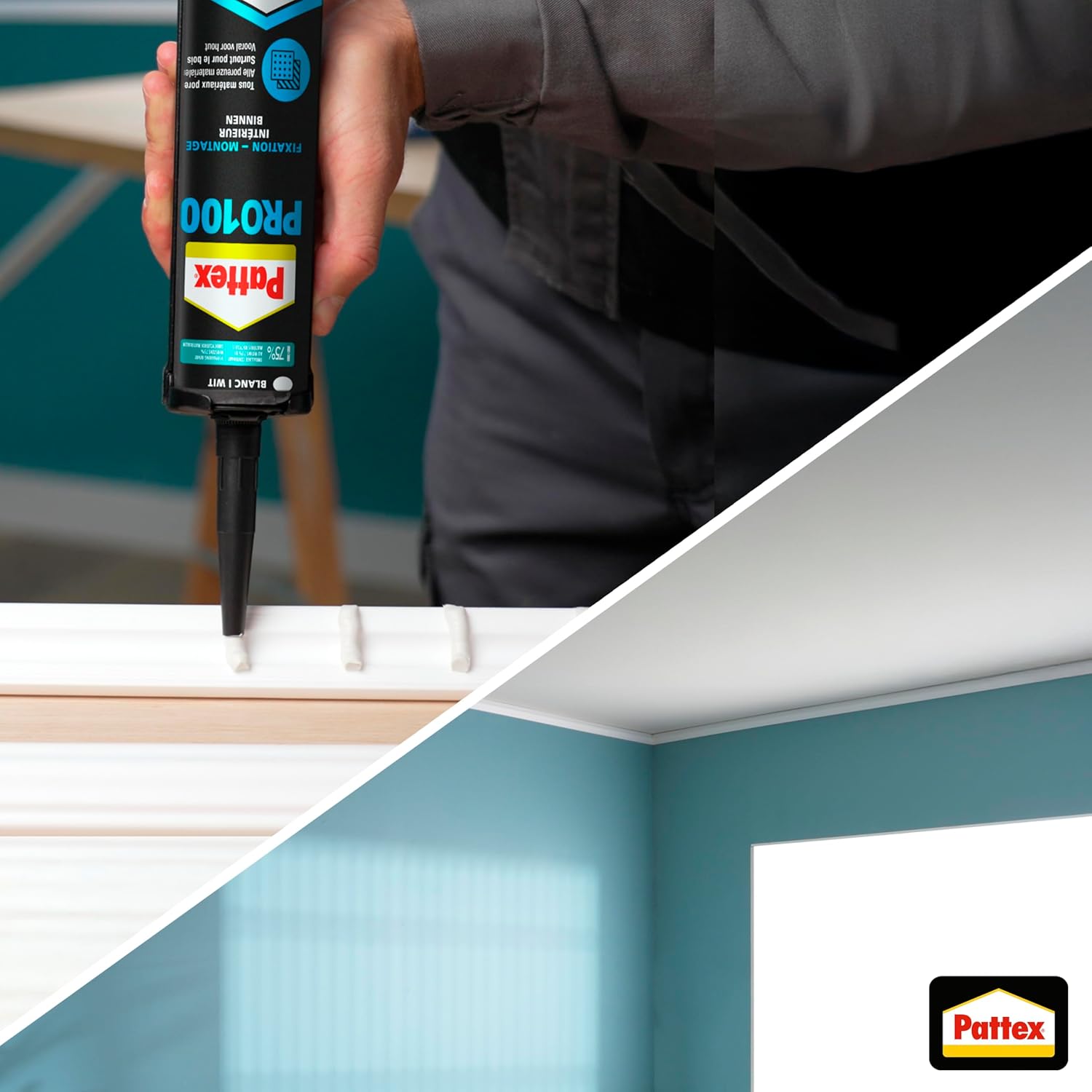 Thumbnail 4 de Pattex PL 100 Colle Acrylique – Lot de 3 cartouches de 380 g + 1 gratuite