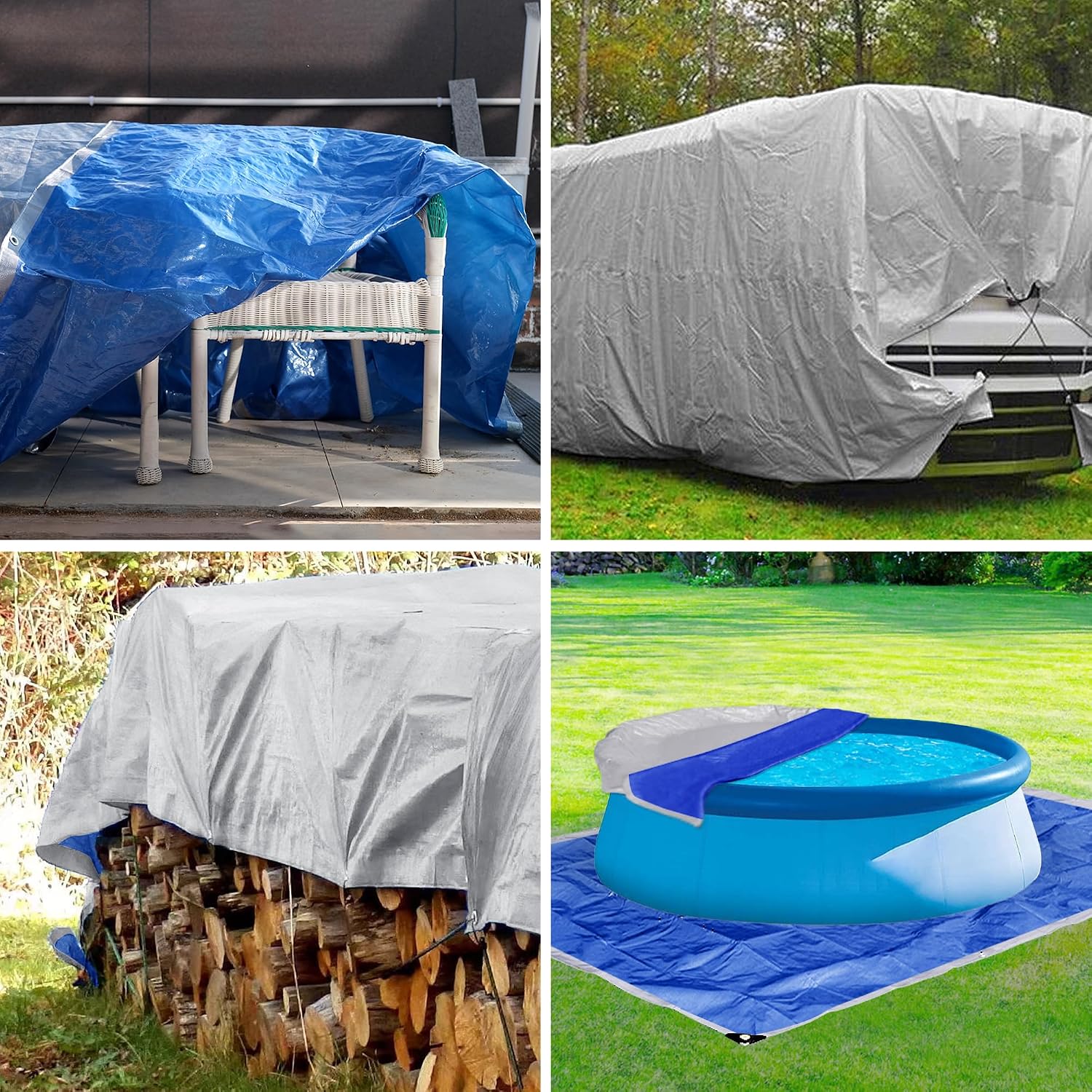 Thumbnail 6 de TARPAL Poly Tarp 5 x 7 Feet