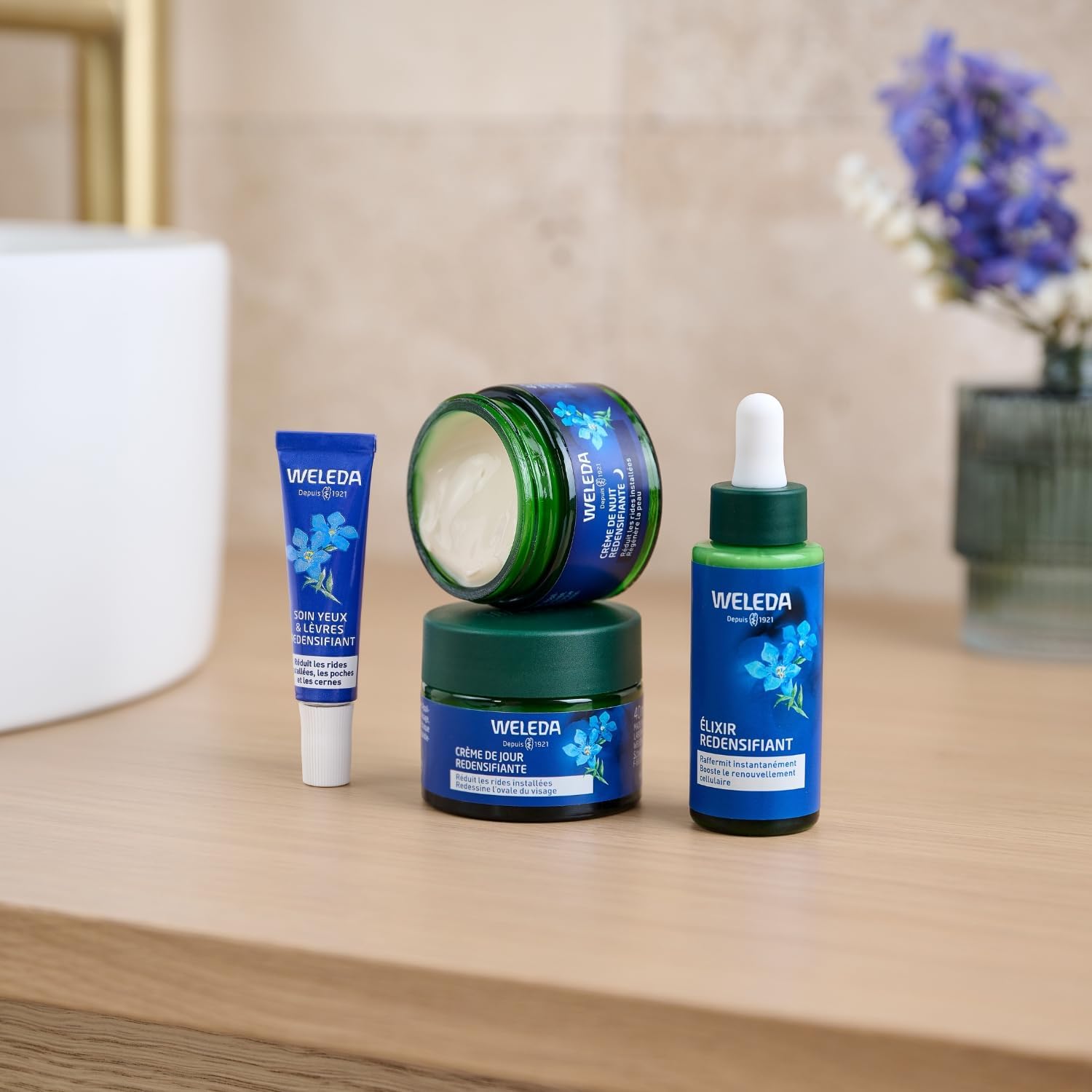 Thumbnail 5 de Weleda Crème de Jour Redensifiante Gentiane Bleue & Edelweiss (50+) – Crème visage anti-rides, non comédogène, Vegan NATRUE, 40 ml