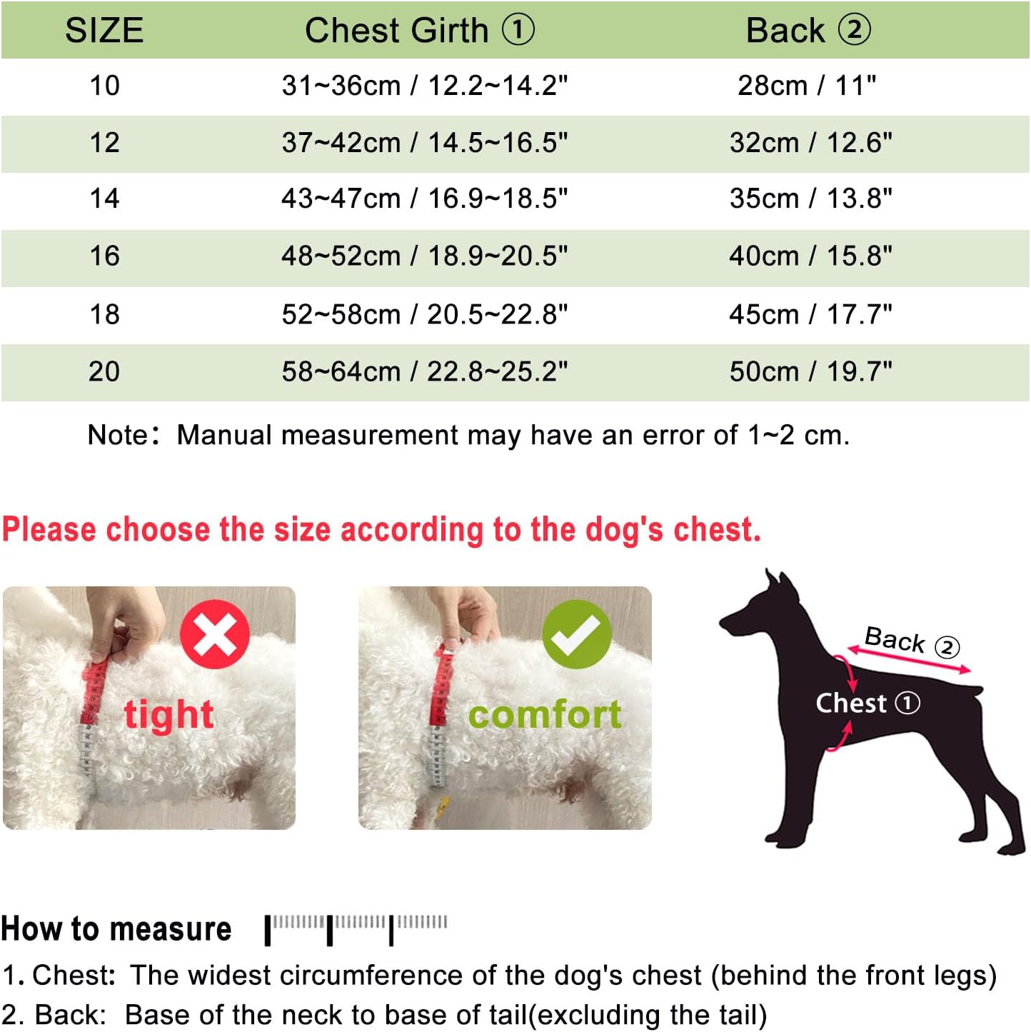 Thumbnail 3 de LUOWAN Warm Dog Coat with Harness for Small to Large Dogs
