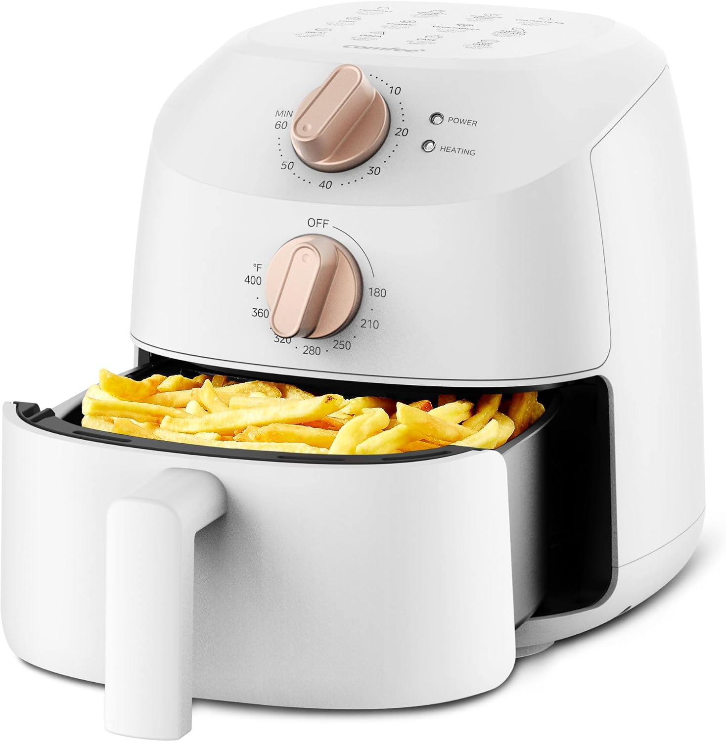 Detalle de Compact 2.1 Quart Air Fryer 180-400°F