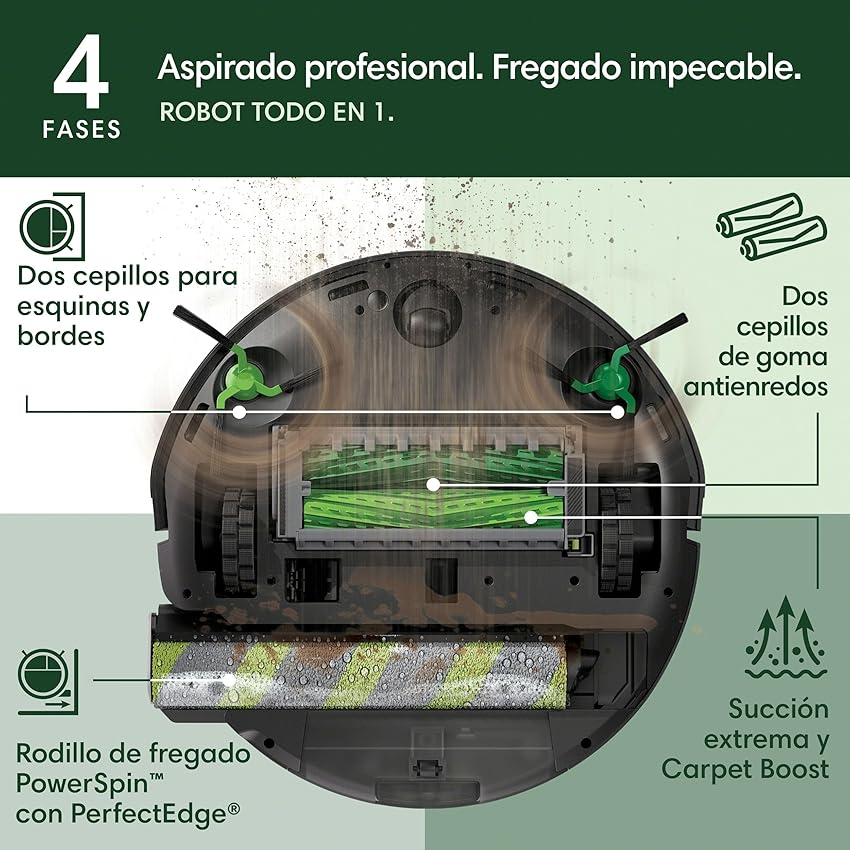 Thumbnail 3 de iRobot Roomba MAX 706 Combo autolimpiable con Base AutoWash