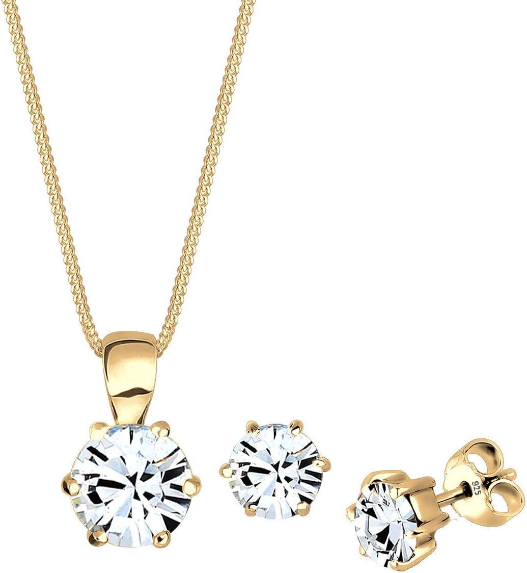 Detalle de Elli Schmuckset Basic Elegant 925 Silber
