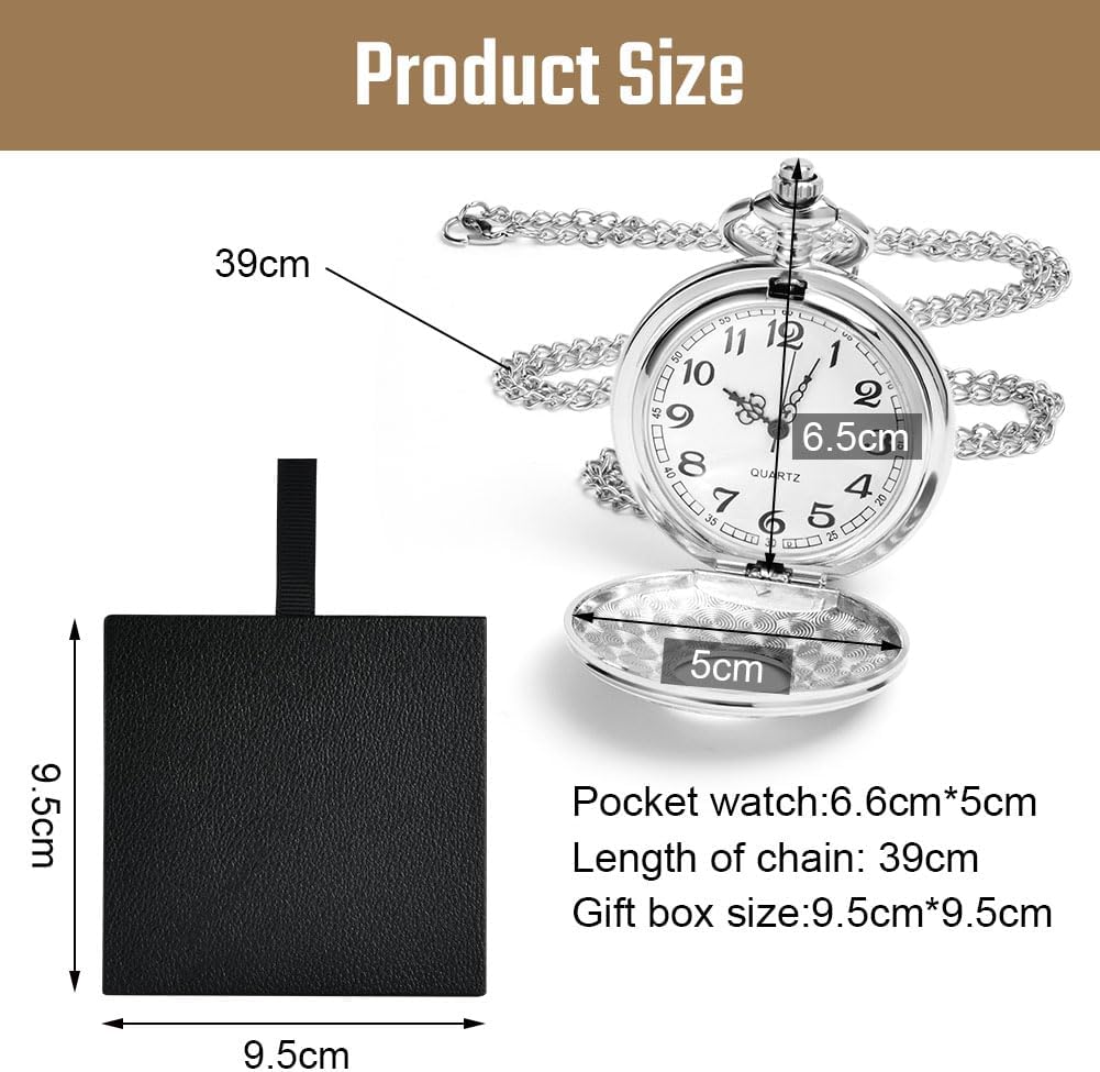 Thumbnail 1 de Vicloon Montre de Poche Vintage 5 cm