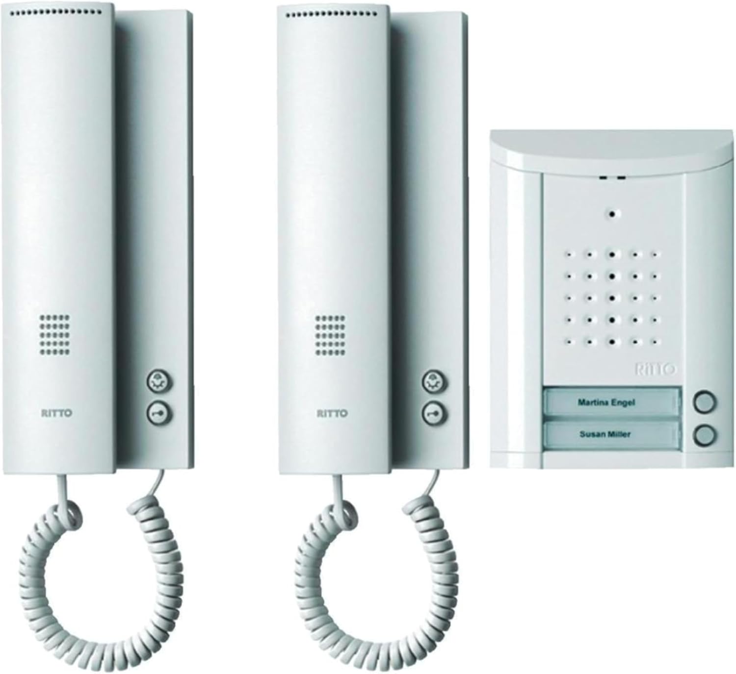 Thumbnail 4 de Schneider Electric Ritto Entravox Türsprechanlage Komplettset für 2-Familienhaus (silber/weiß), Art.-Nr. 1841220