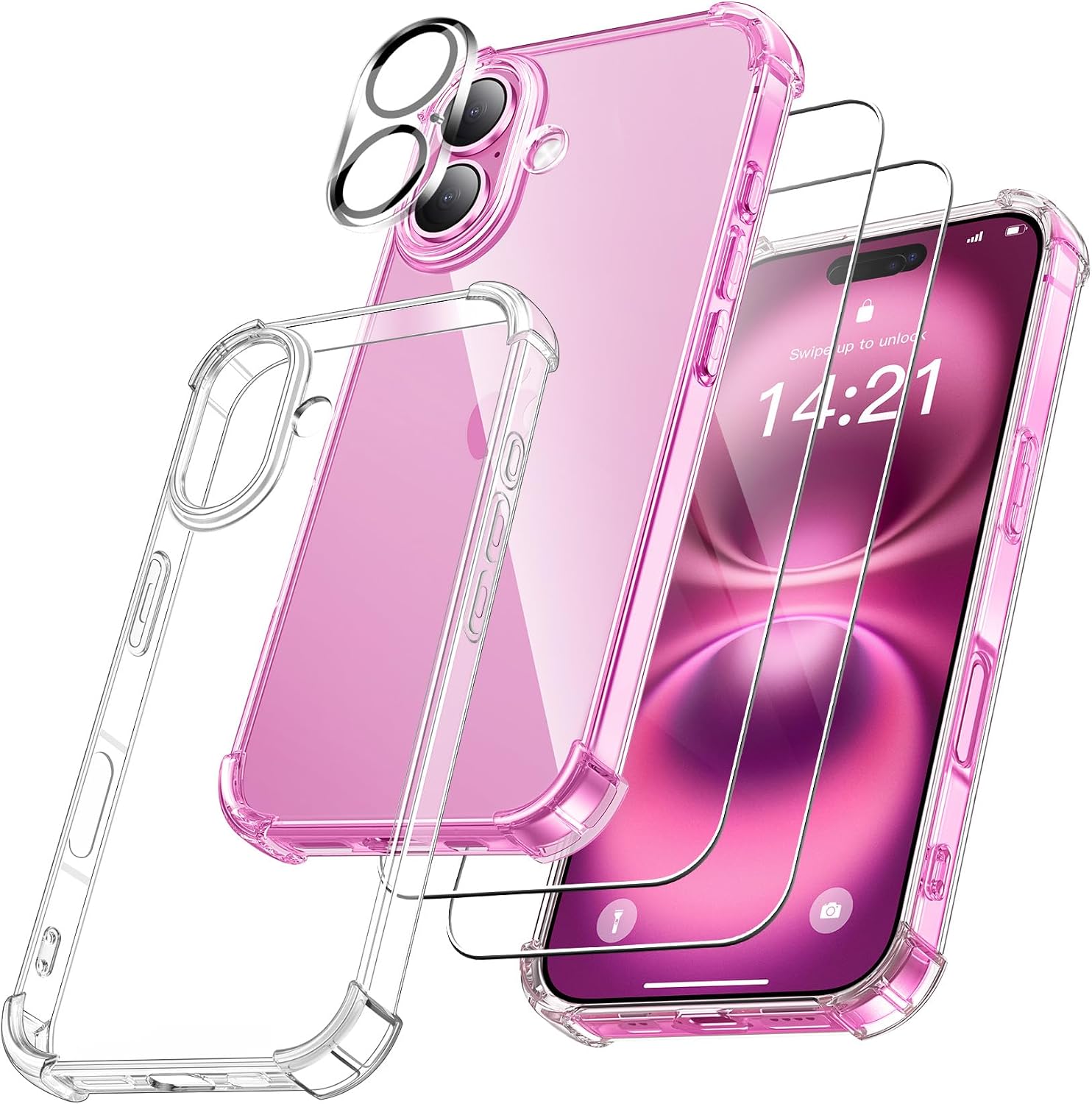 Detalle de FLLAO 4 in 1 Cover iPhone 16