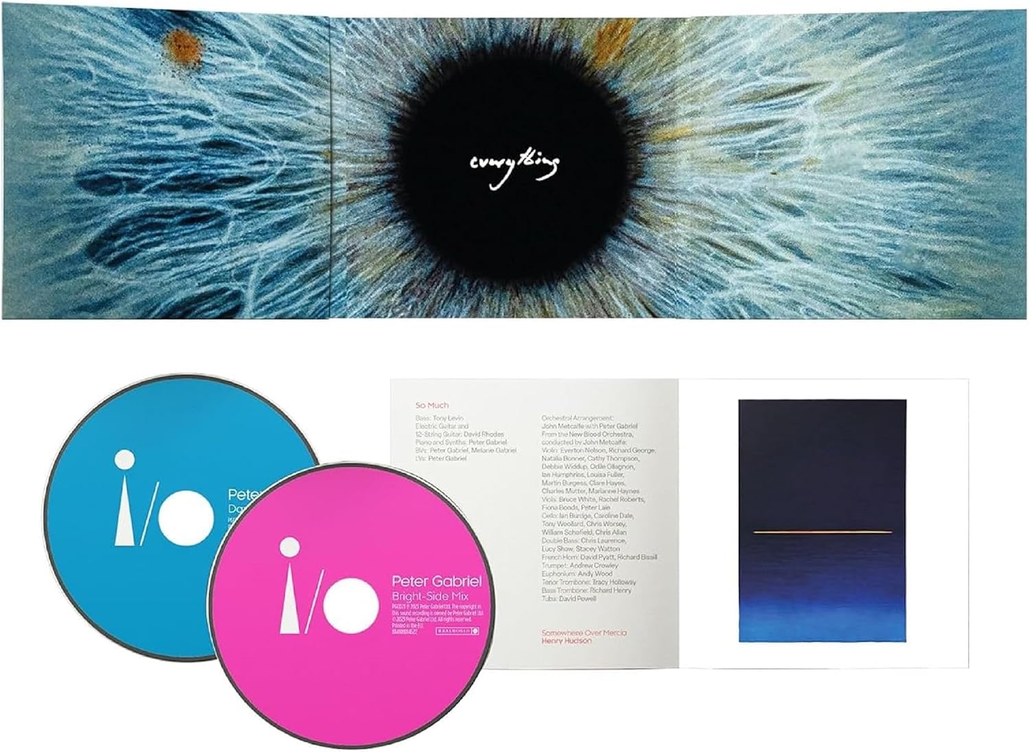 Detalle de Real World I/O (2CD Blue & Pink) Pop Album by Peter Gabriel