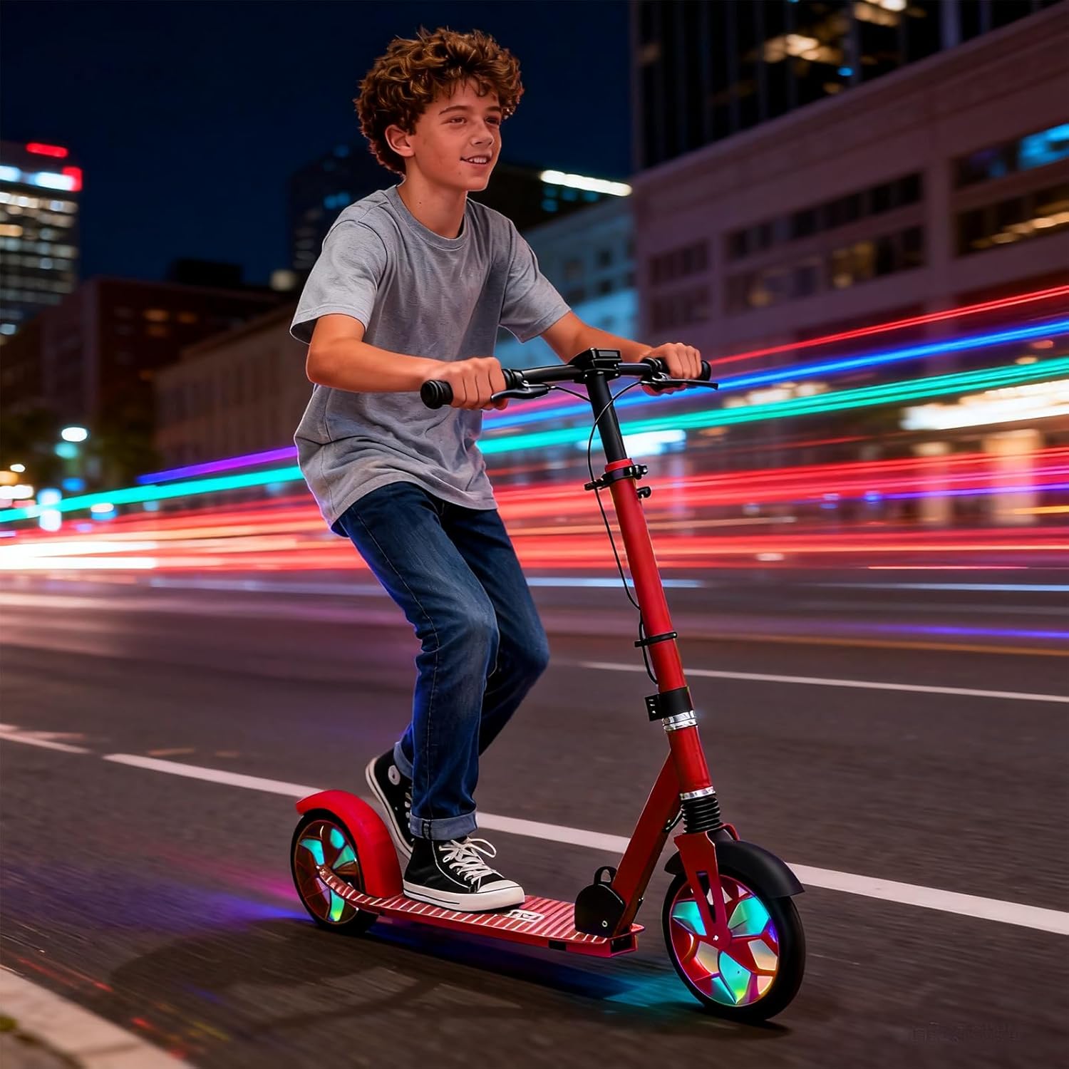Thumbnail 5 de MEE GOO Foldable Kick Scooter