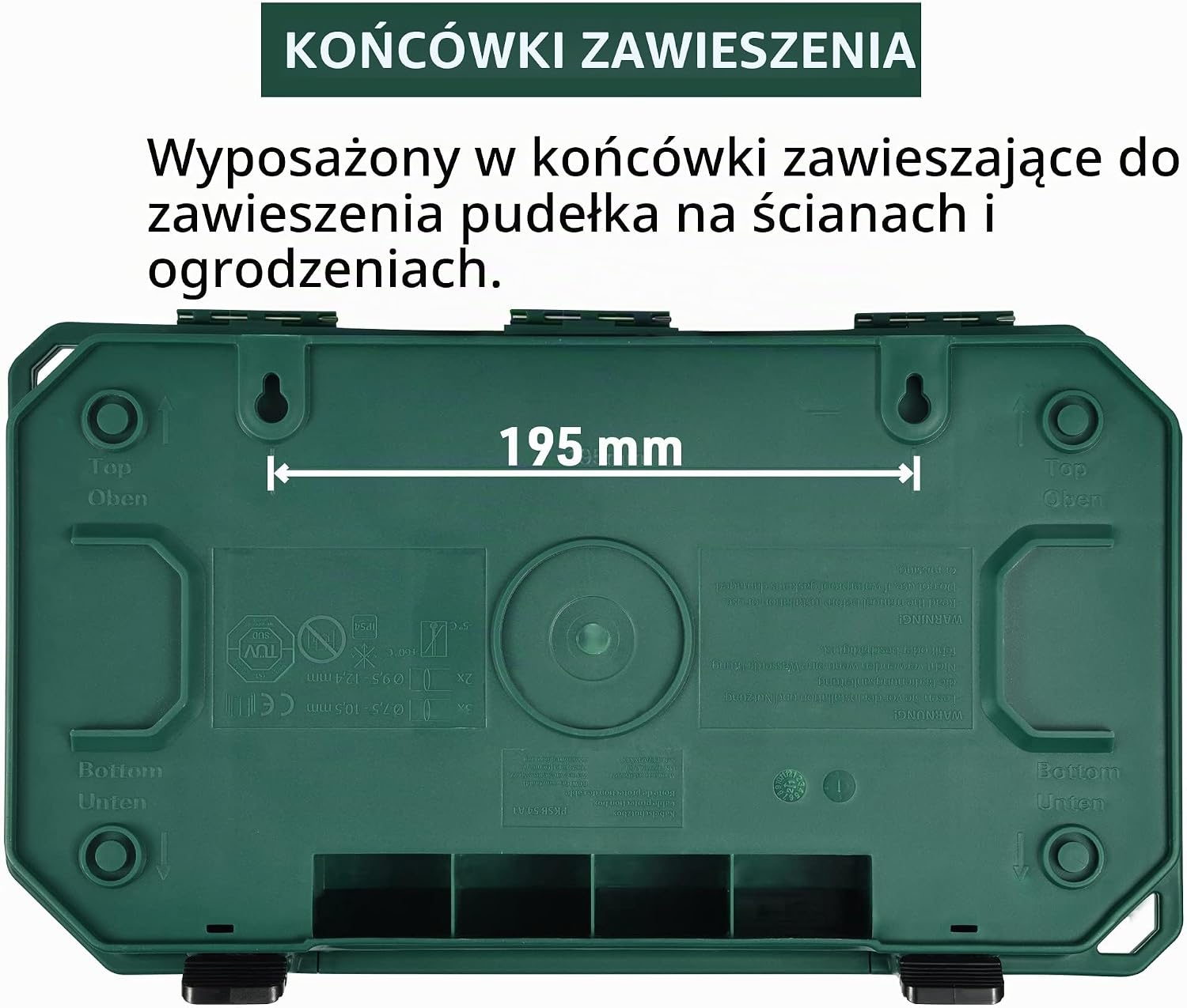 Thumbnail 6 de Electraline 300181 – zewnętrzna skrzynka IP54 z listwą 4× Schuko i kablem 5 m
