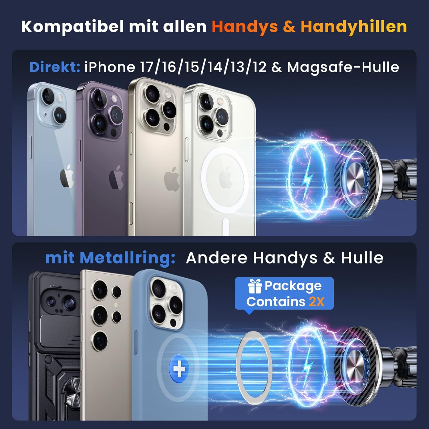 Thumbnail 3 de Coneclat MagSafe Auto Halter 2026