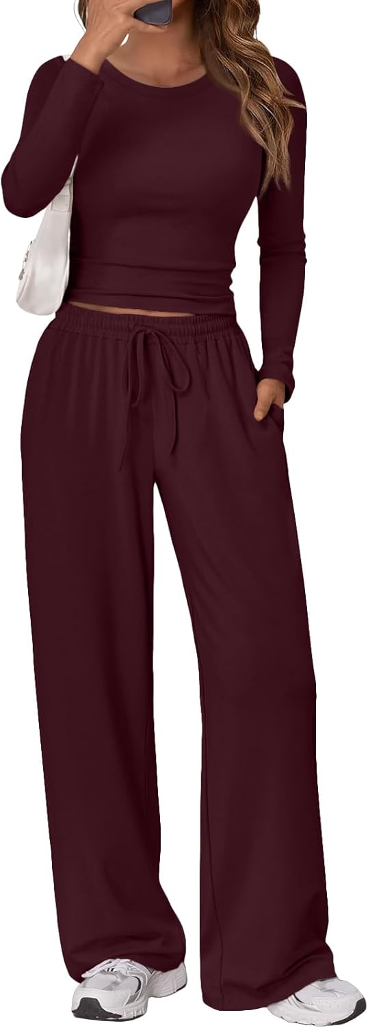 Thumbnail 5 de Trendy Queen Two-Piece Lounge Set 92% Polyester