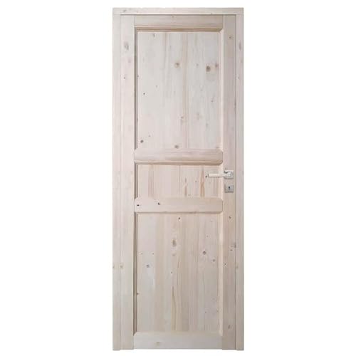 Detalle de GLOXY Porta Abete Grezzo Reversibile Battente 80x210 cm