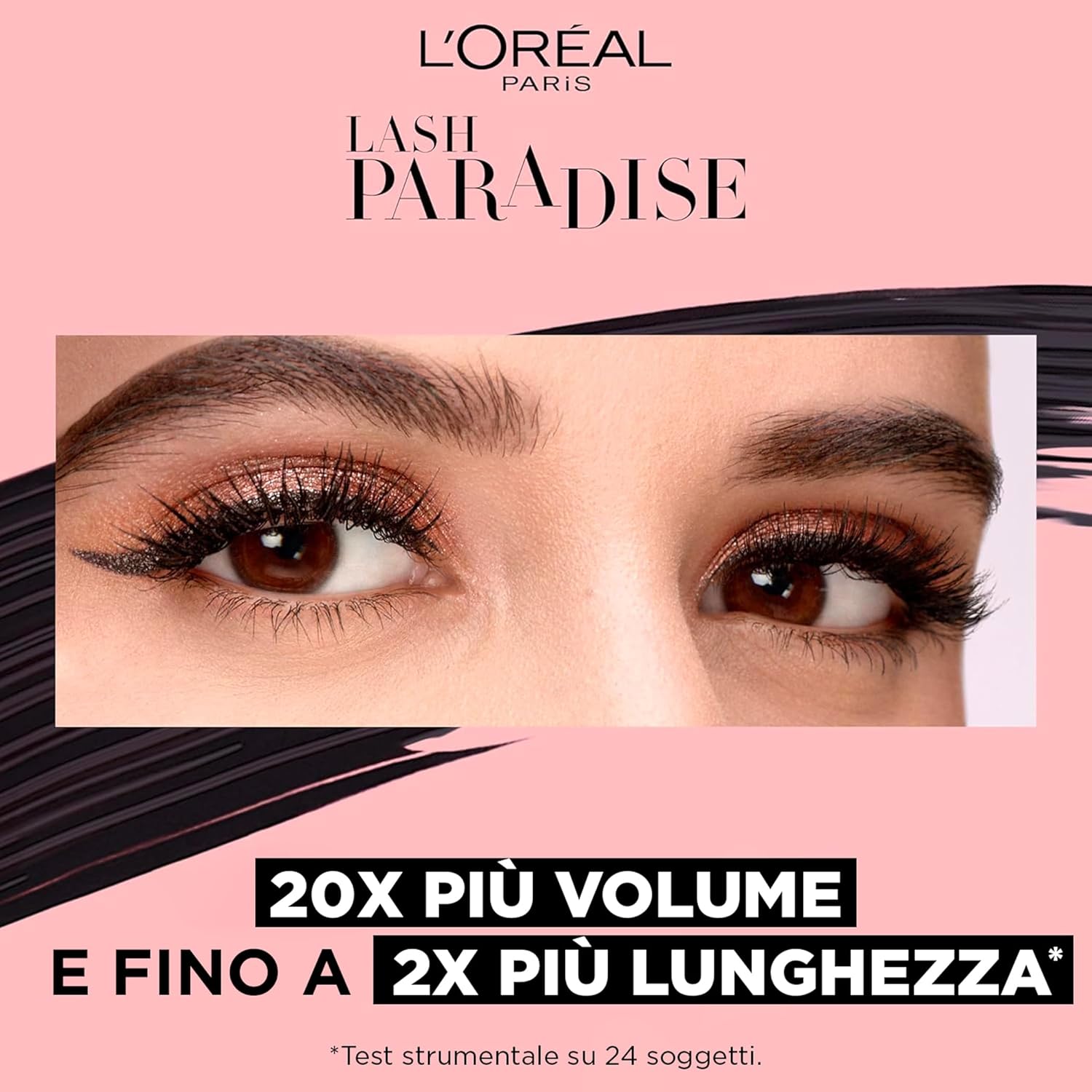 Thumbnail 1 de L'Oréal Paris Lash Paradise Mascara Volumizzante e Allungante – Nero, 6,4 ml