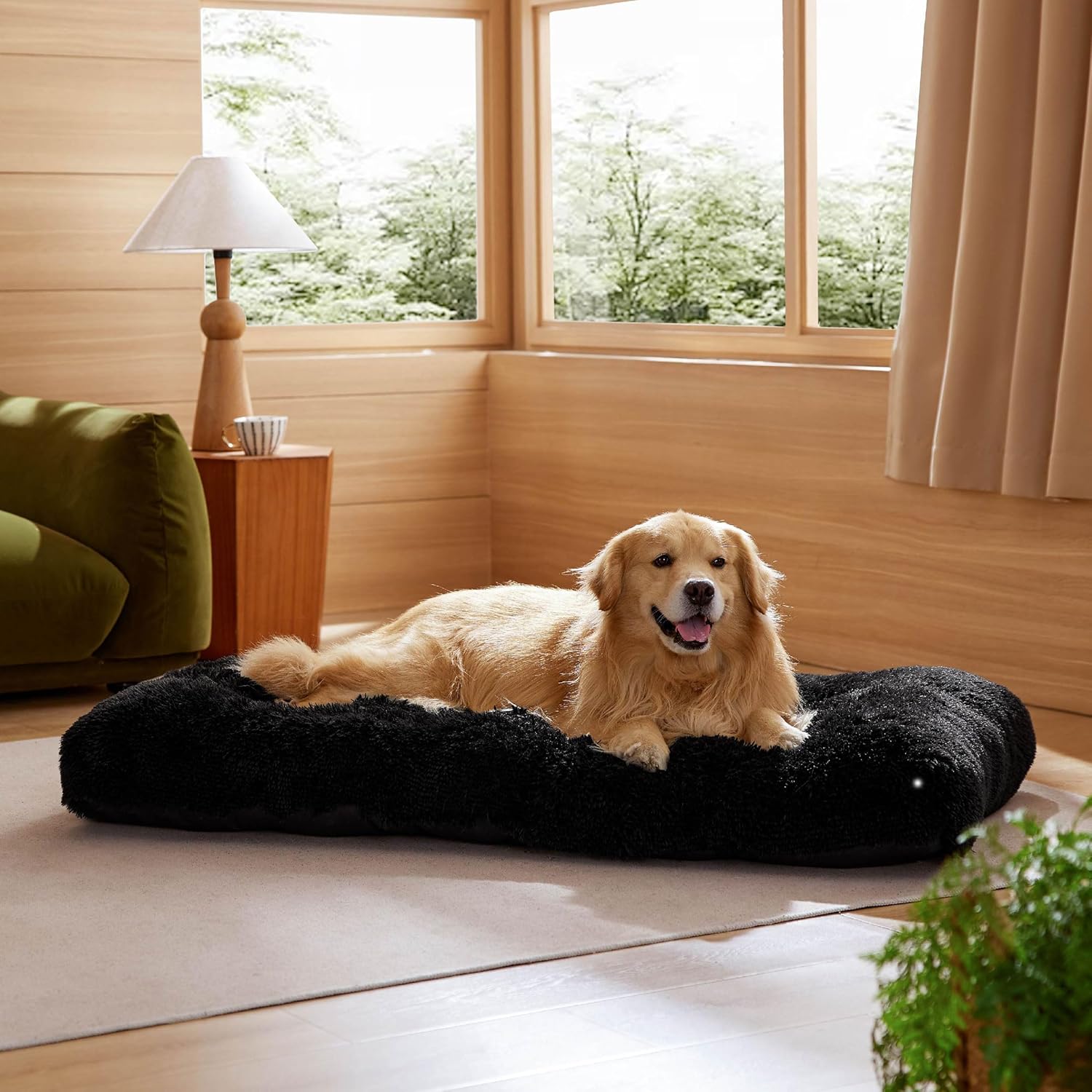 Thumbnail 2 de Bedsure Dog Crate Bed Extra Large - XXL Fluffy Cushion (119x74cm) for Large Pets