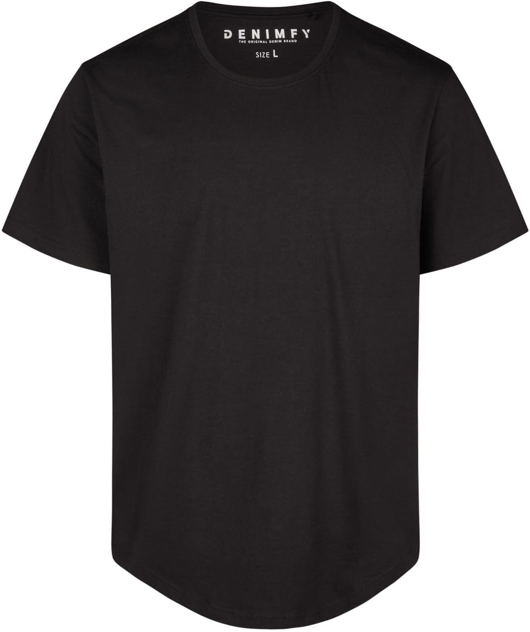 Detalle de DENIMFY Tshirt Herren lang geschnitten – 4er Pack 100% Baumwolle, Regular Fit