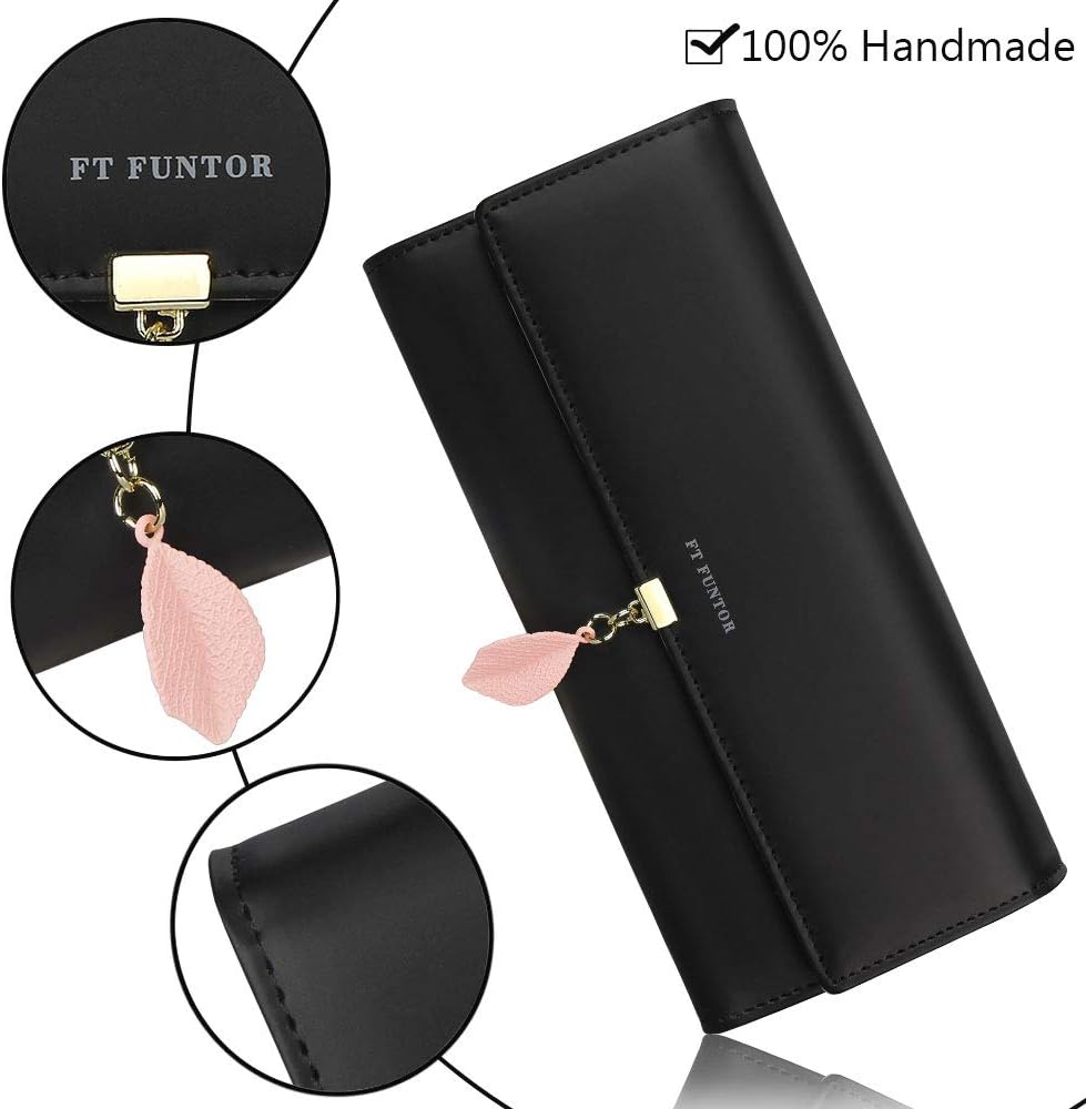 Detalle 2 de Funtor RFID Wallet for Women, 7.48in