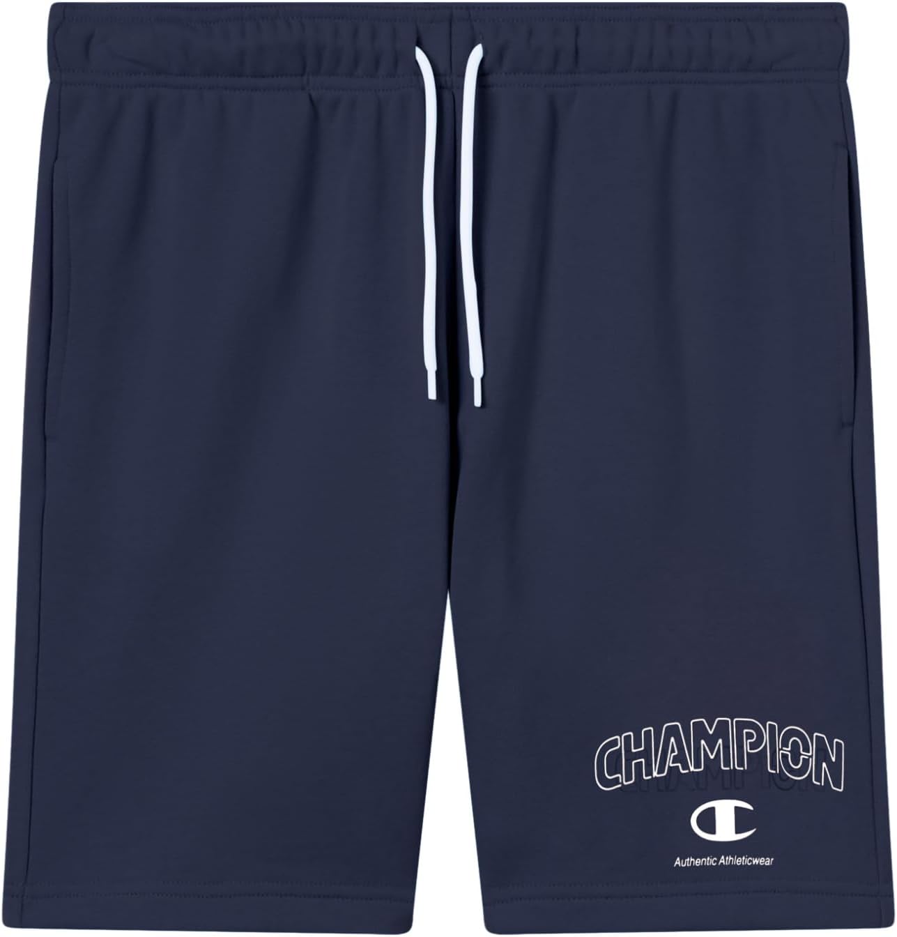 Detalle de Champion Men-Graphic Shorts Pantaloncini Uomo: stile semplice e robustezza per l’uso quotidiano