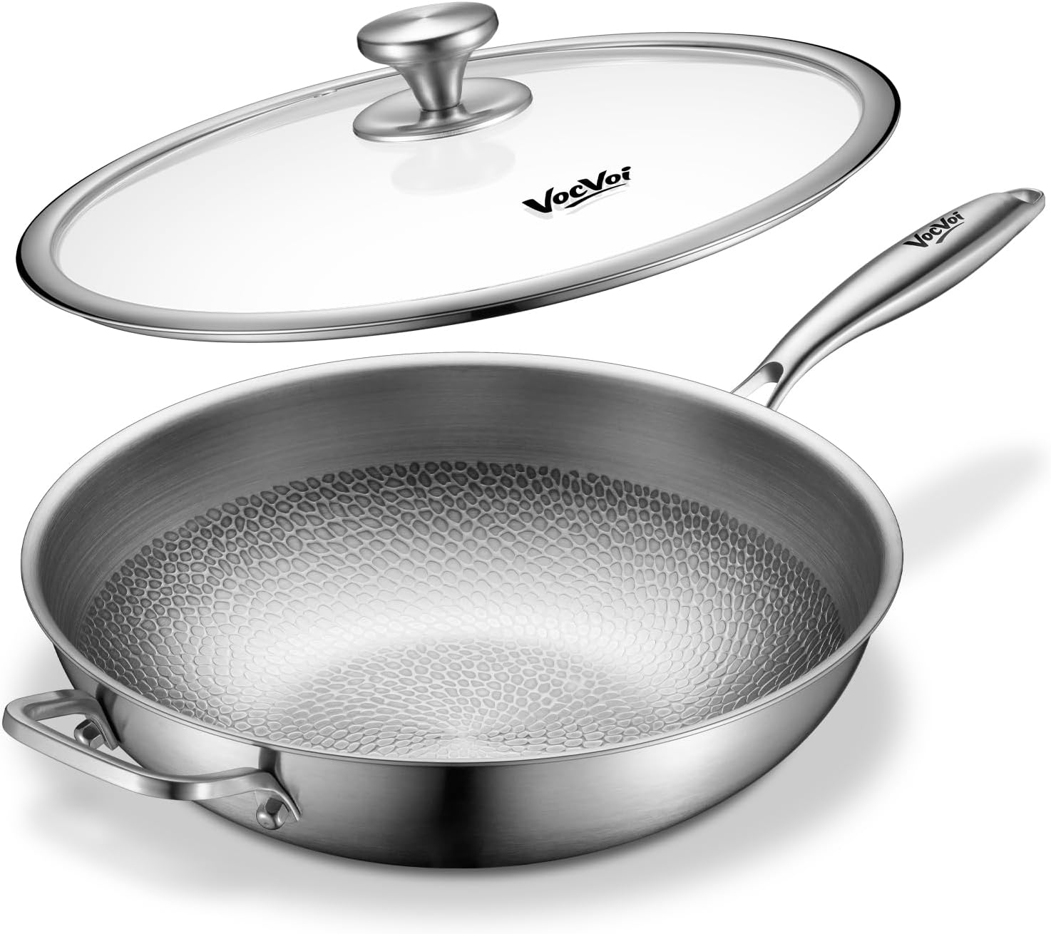 Detalle de VocVoi Titanium Wok Pan, 13-Inch
