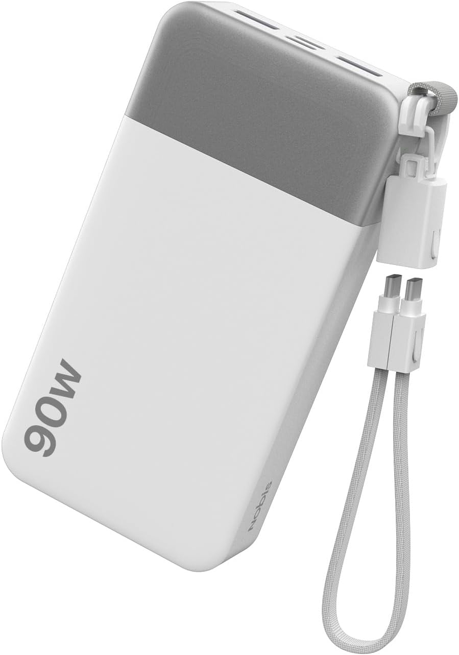 Detalle de NOBIS N2981 90W 20000mAh Power Bank with USB-C Cable and Display