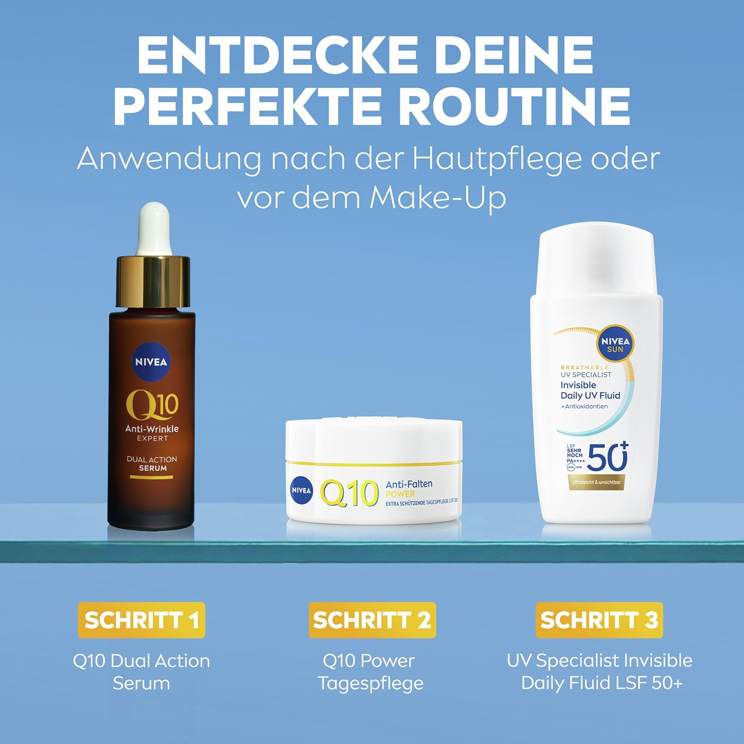 Thumbnail 6 de NIVEA SUN UV Face Experte Invisible Daily UV-Fluid LSF 50+ (40 ml) – nicht fettende Sonnenschutz-Creme für das Gesicht