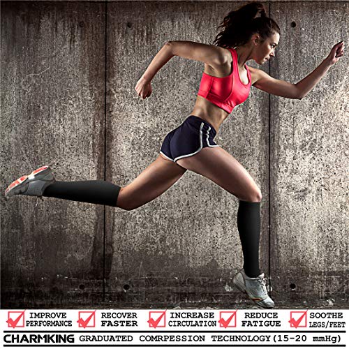 Detalle 2 de CHARMKING Compression Socks 15-20 mmHg