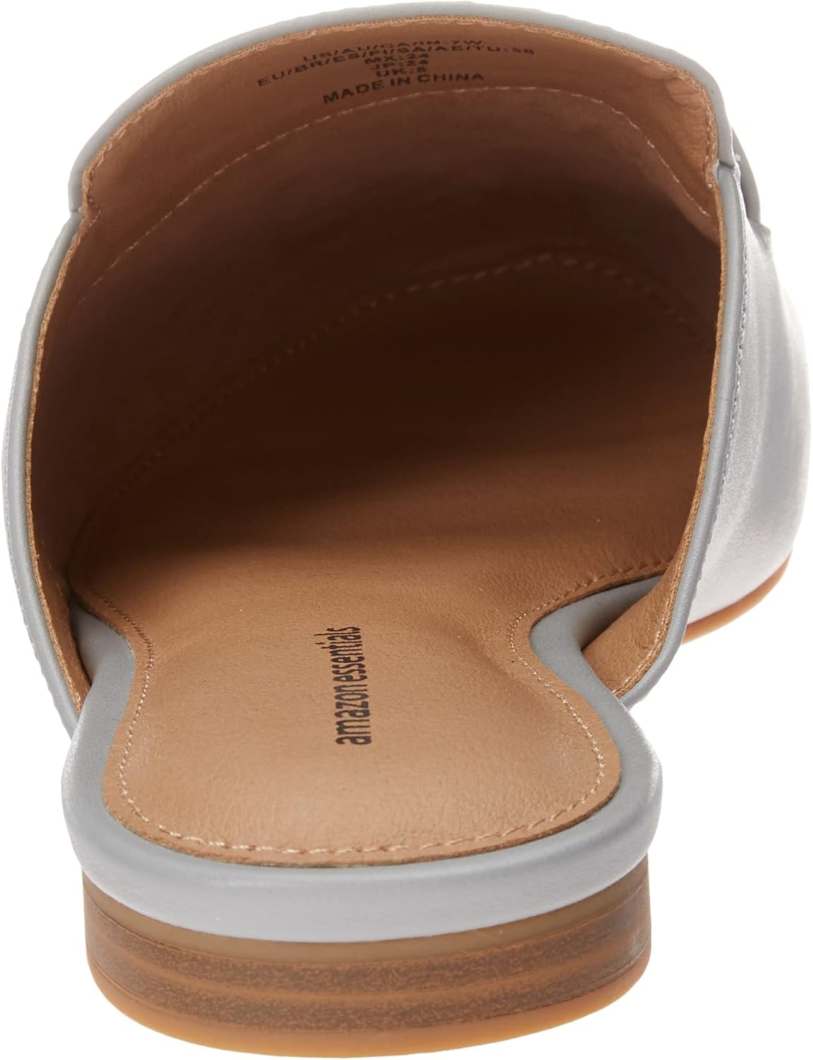 Detalle de Amazon Essentials Women's Slip On Buckle Mule, Backless
