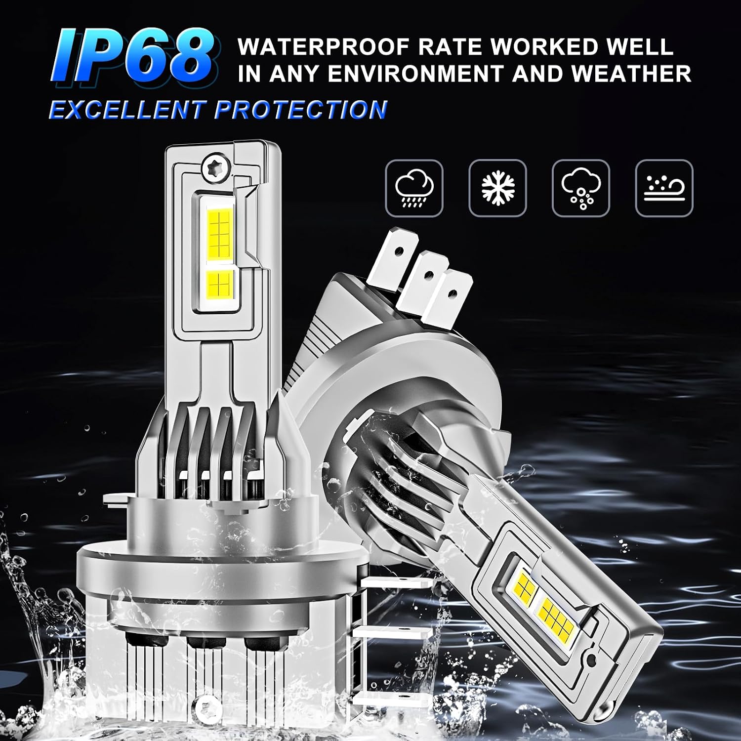 Thumbnail 5 de Sycreek Ampoules LED H15 100W 6000K